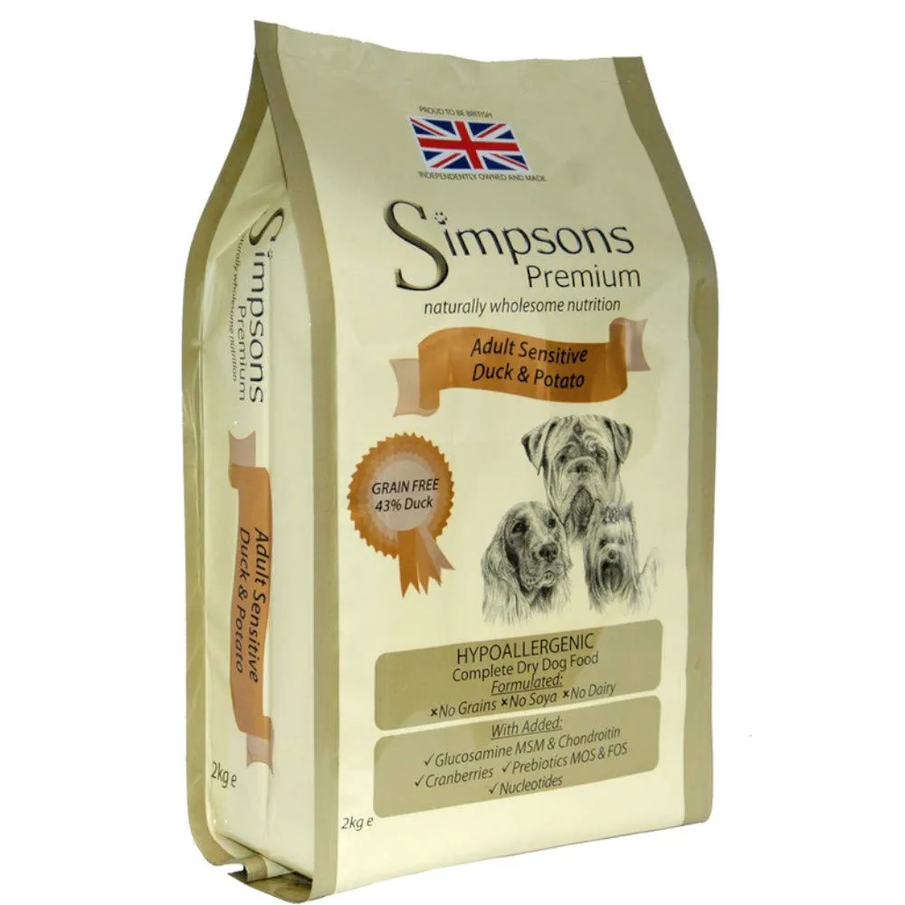 SIMPSON DOG SENS DCK&POT 2KG - immagine 1