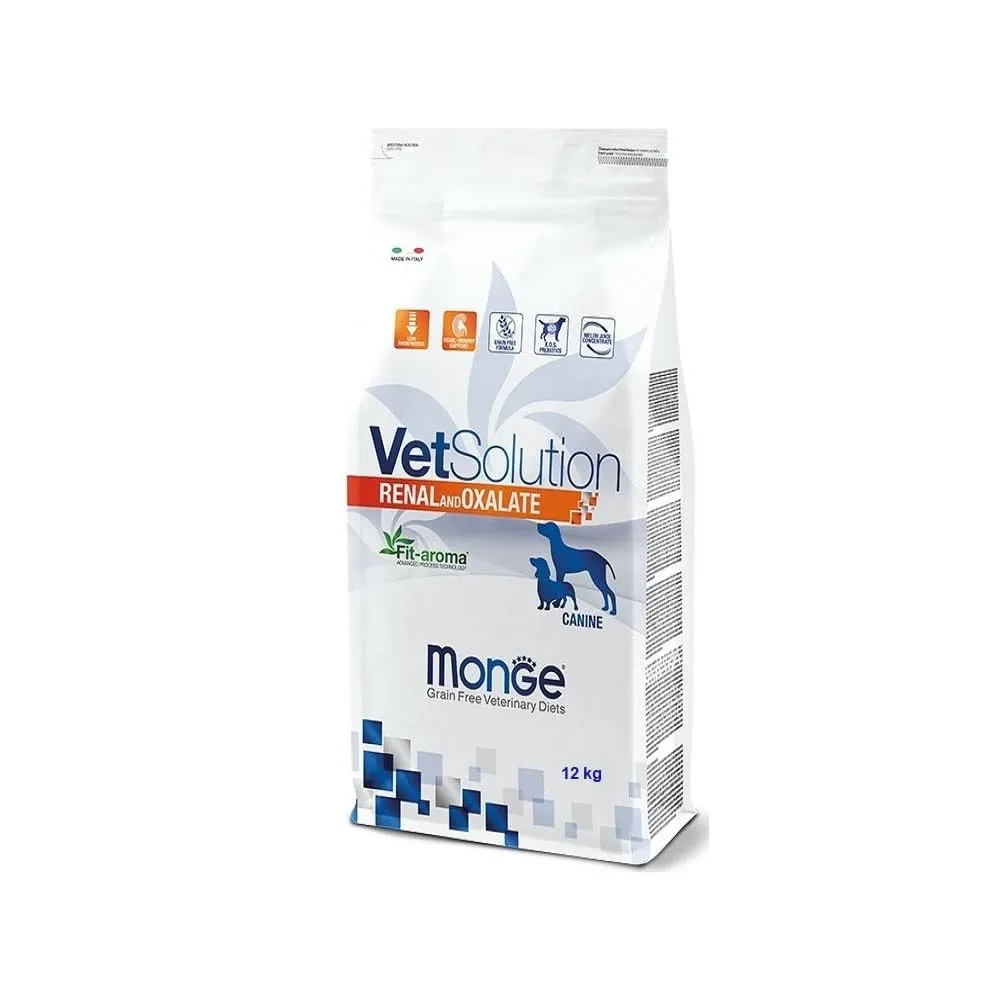 Monge Vetsolution Cane Adulto Renal e Oxalate 12kg - immagine 1