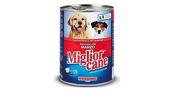 Migliorcane Set 24 MIGLIOR Cane Bocconcini Manzo 400 Gr Alimento per Cani - immagine 1