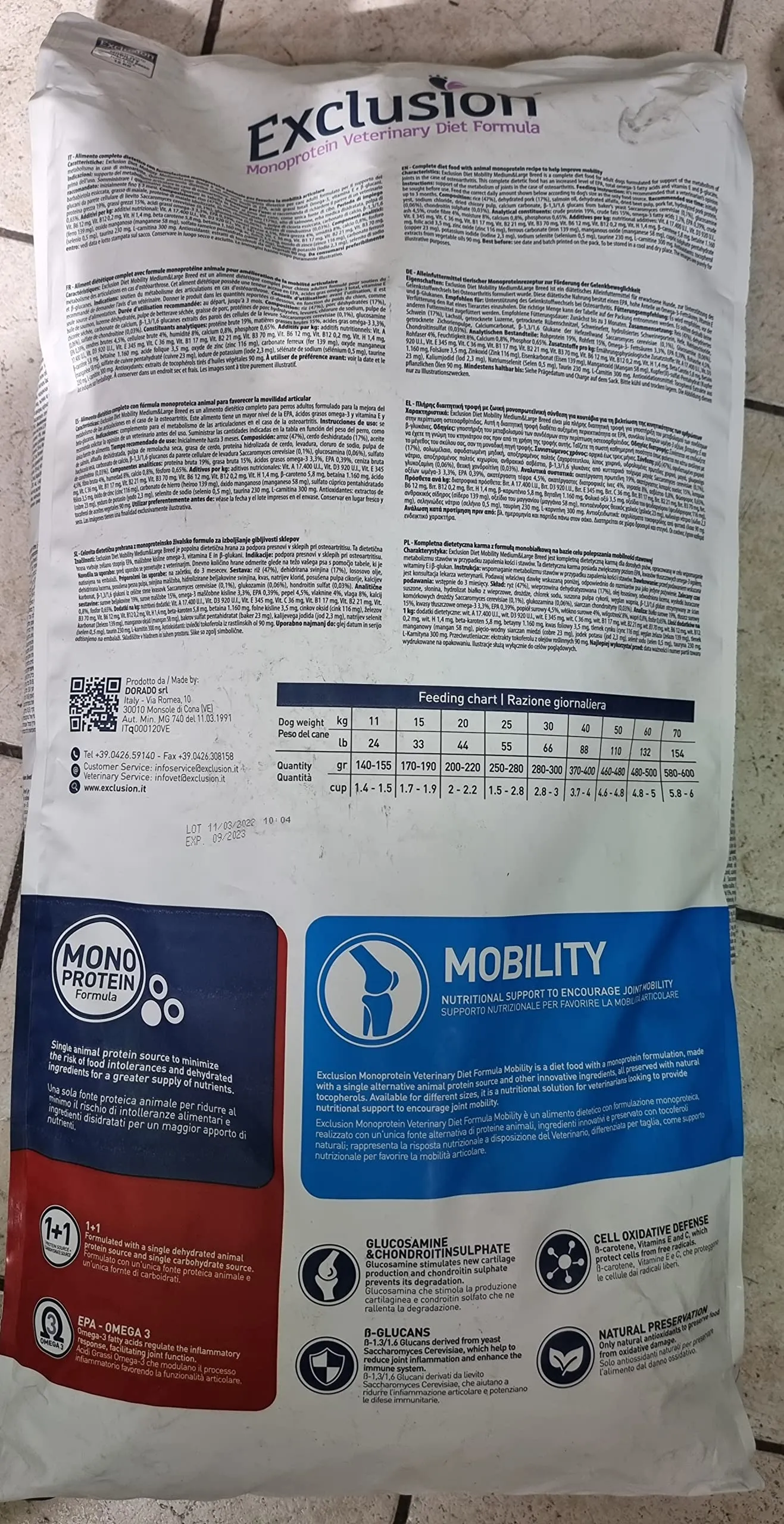 Exclusion Mobility Medium/Large per Cani da 12 kg - immagine 2