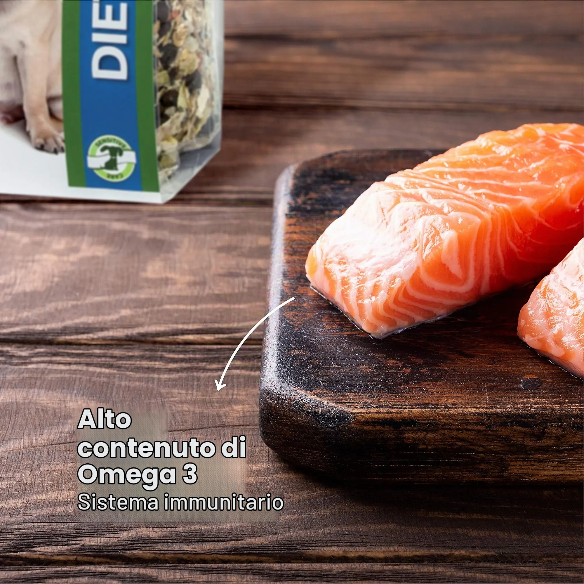 2G Pet Food Diet Fish Herbs Cibo Monoproteico per Cani con Crocchette di solo Salmone ed erbe aromatiche Funzionale, digeribile e naturale Formato 2kg Per tutte le razze ed età Made in Italy - immagine 5