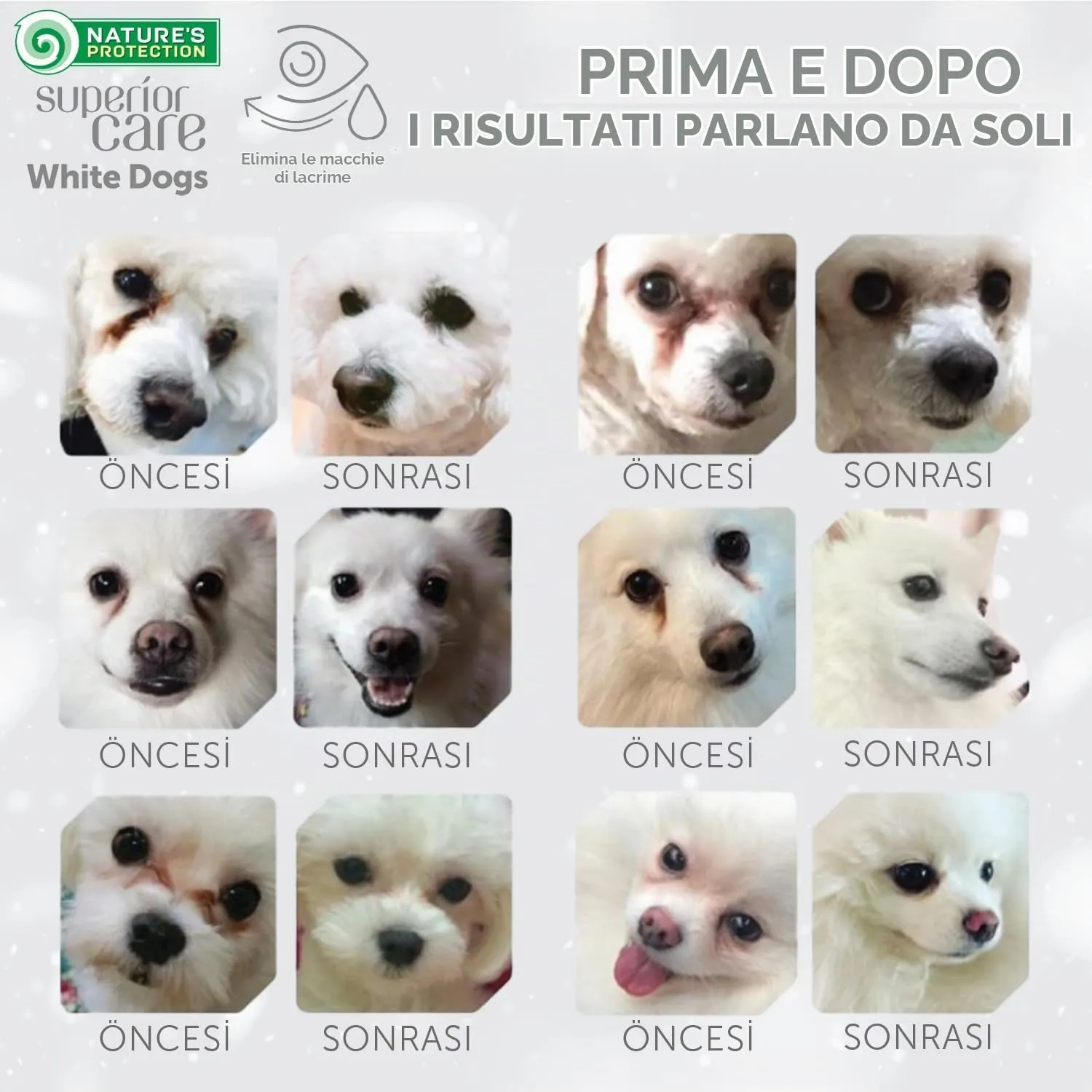Natures protection white dog puppy grain free Salmone 1,5 kg - immagine 3