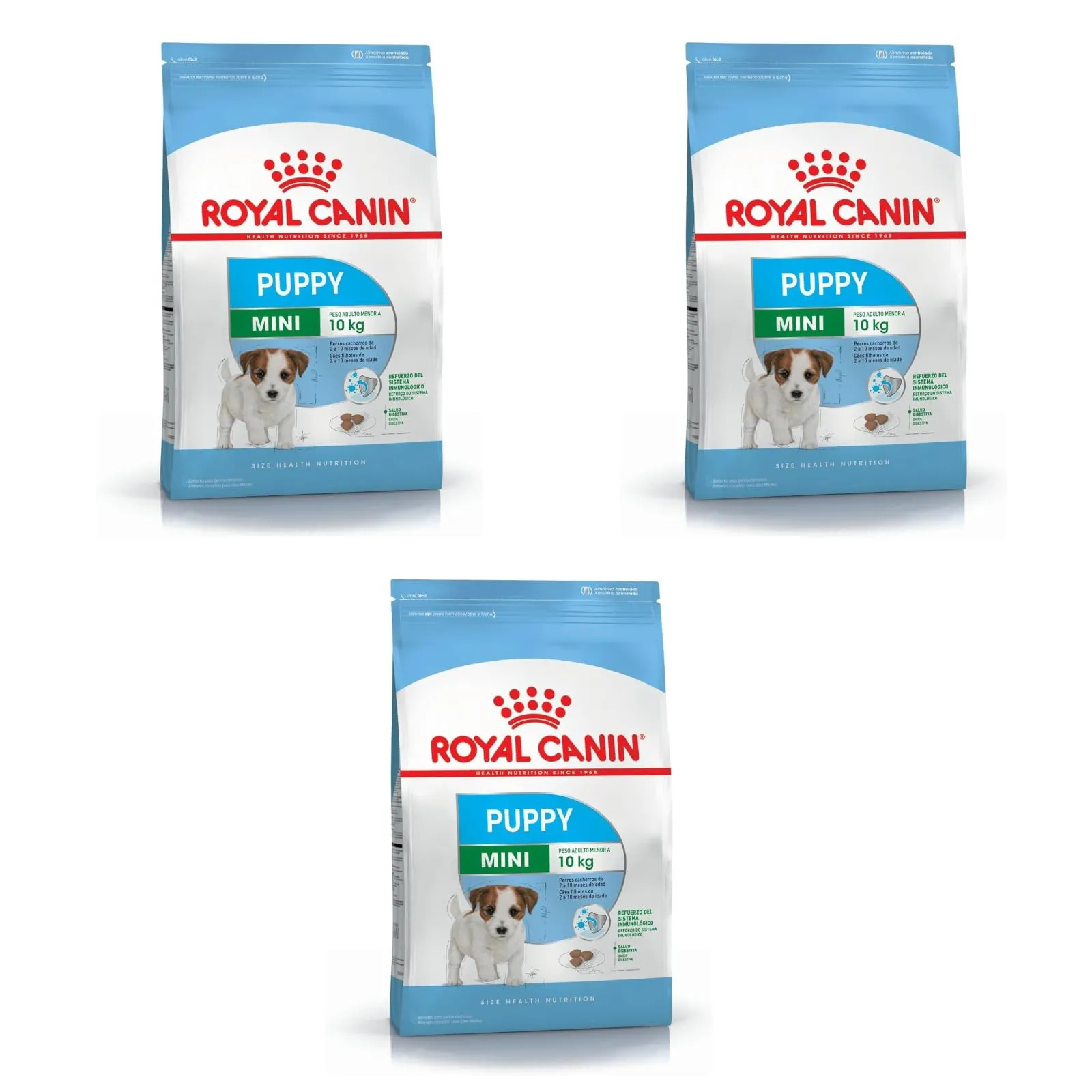 ROYAL CANIN Puppy Mini | Confezione Tripla | 3 x 800 g | Alimento Secco per Cani | Alimento Completo per Cani | per Cuccioli di Piccola Taglia | Fino ai 10 Mesi - immagine 1