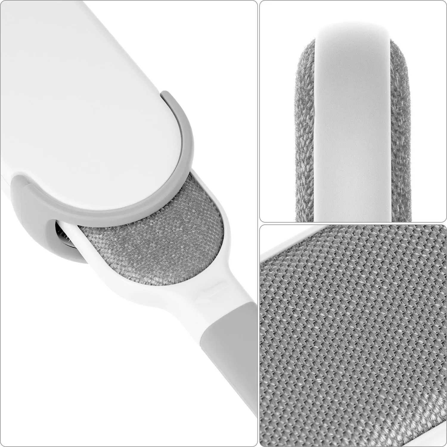 QWORK® Spazzola Togli Peli Animali - Potere Pulente Rinforzato, Autopulente & Riutilizzabile - immagine 5