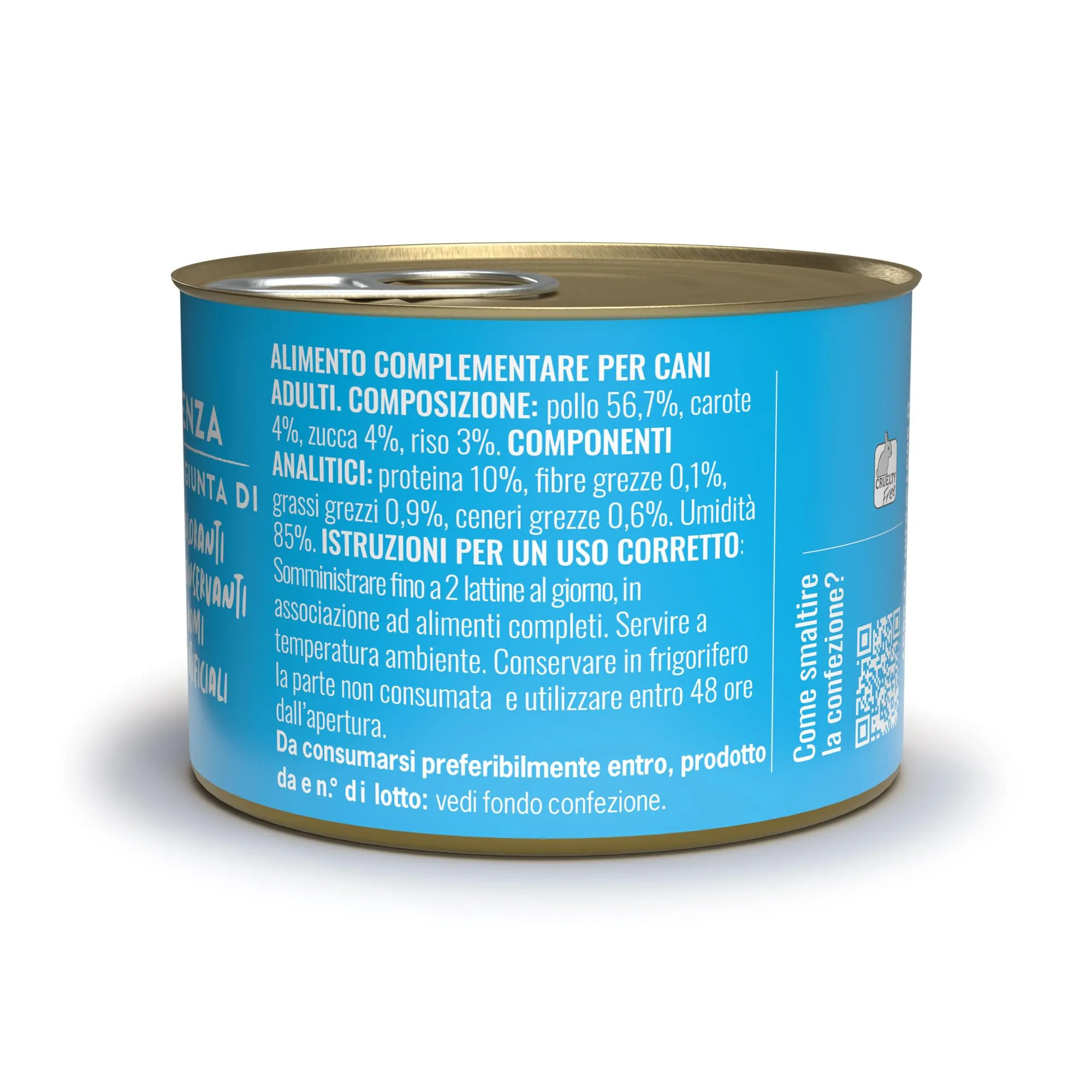 Adoc Naturally Premium, Cibo Umido Complementare per Cani Filetti di Pollo, 24 Lattine da 170 grammi in Gelatina Senza Conservanti e Coloranti - immagine 2