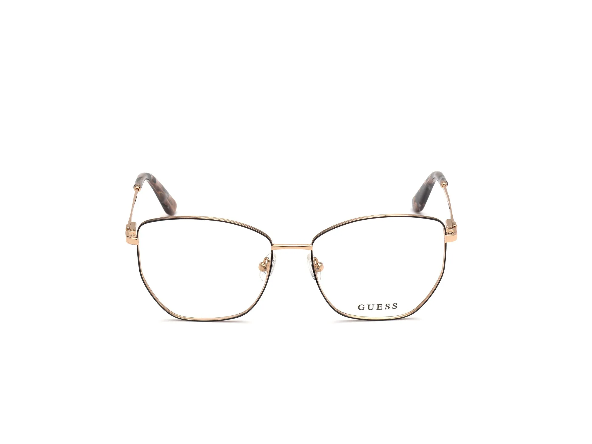 Guess GU2825 5 Montature da vista Metallo Nero Squadrata Normale - immagine 2