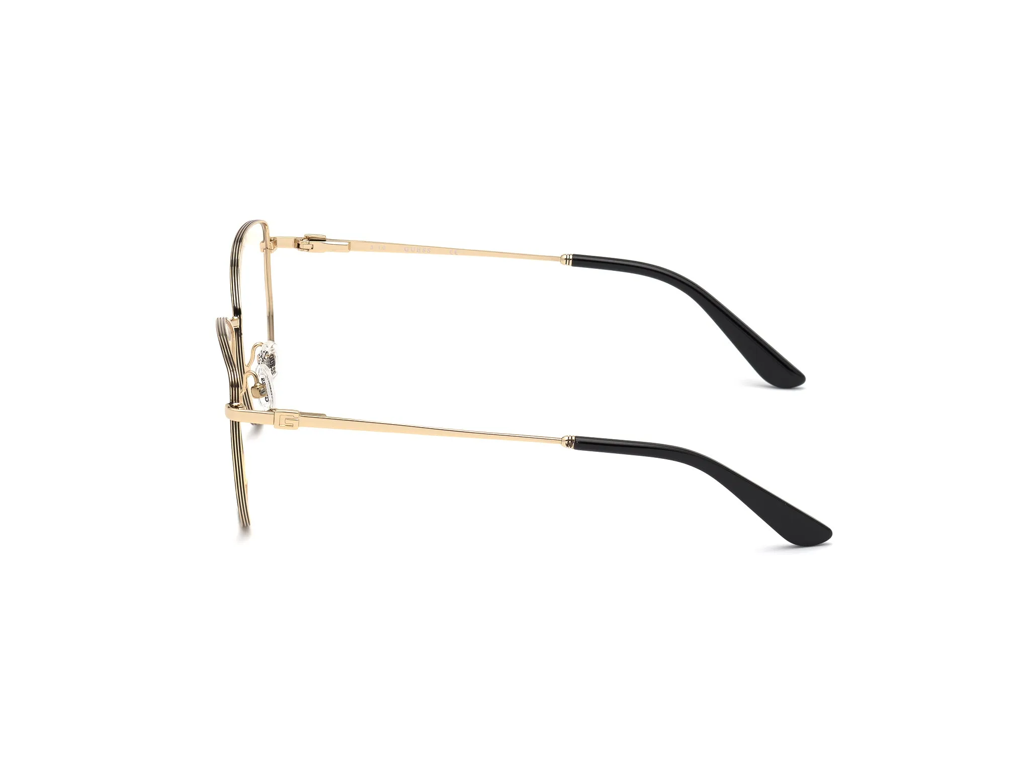 Guess GU2825 1 Montature da vista Metallo Nero Squadrata Normale - immagine 3