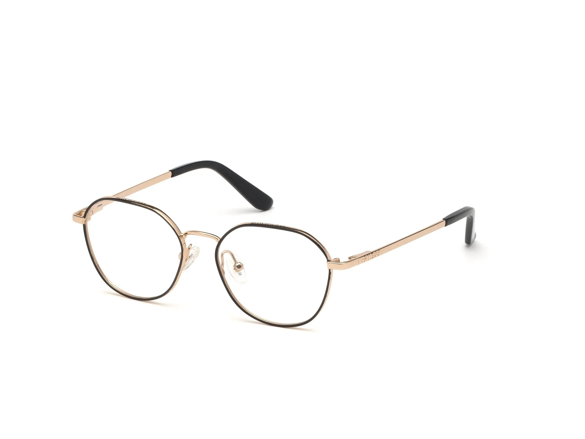 Guess GU2724 5 Montature da vista Metallo Nero Rotonda Normale - immagine 1