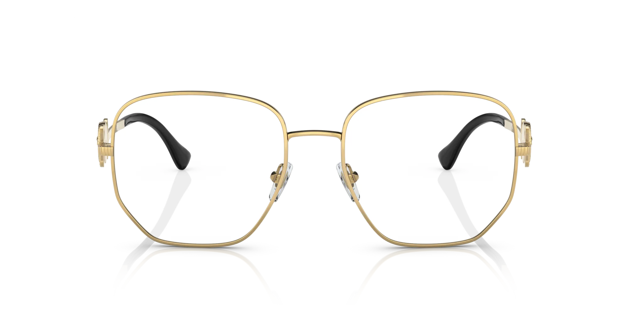 Versace VE1283 1002 Montature da vista Metallo Oro Geometrica Normale - immagine 3