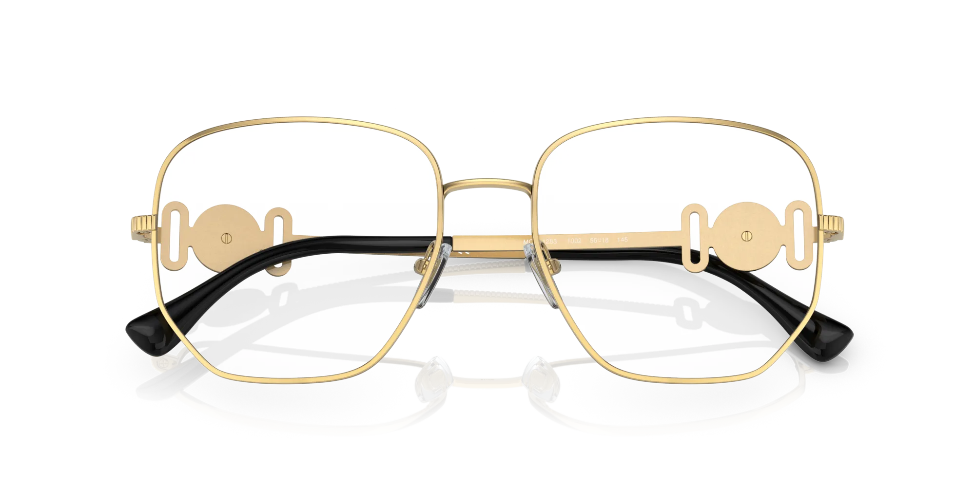 Versace VE1283 1002 Montature da vista Metallo Oro Geometrica - immagine 2