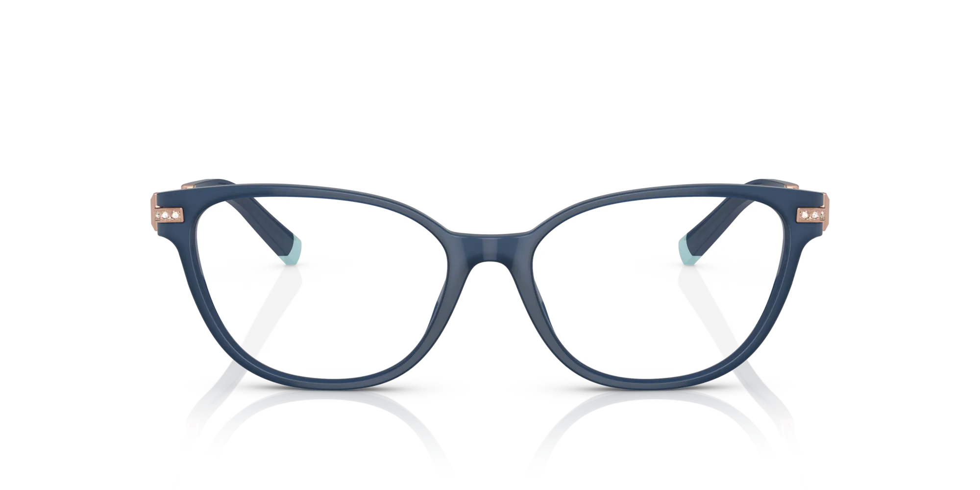 Tiffany TF2223B 8315 Montature da vista Plastica Blu Cat Eye - immagine 3