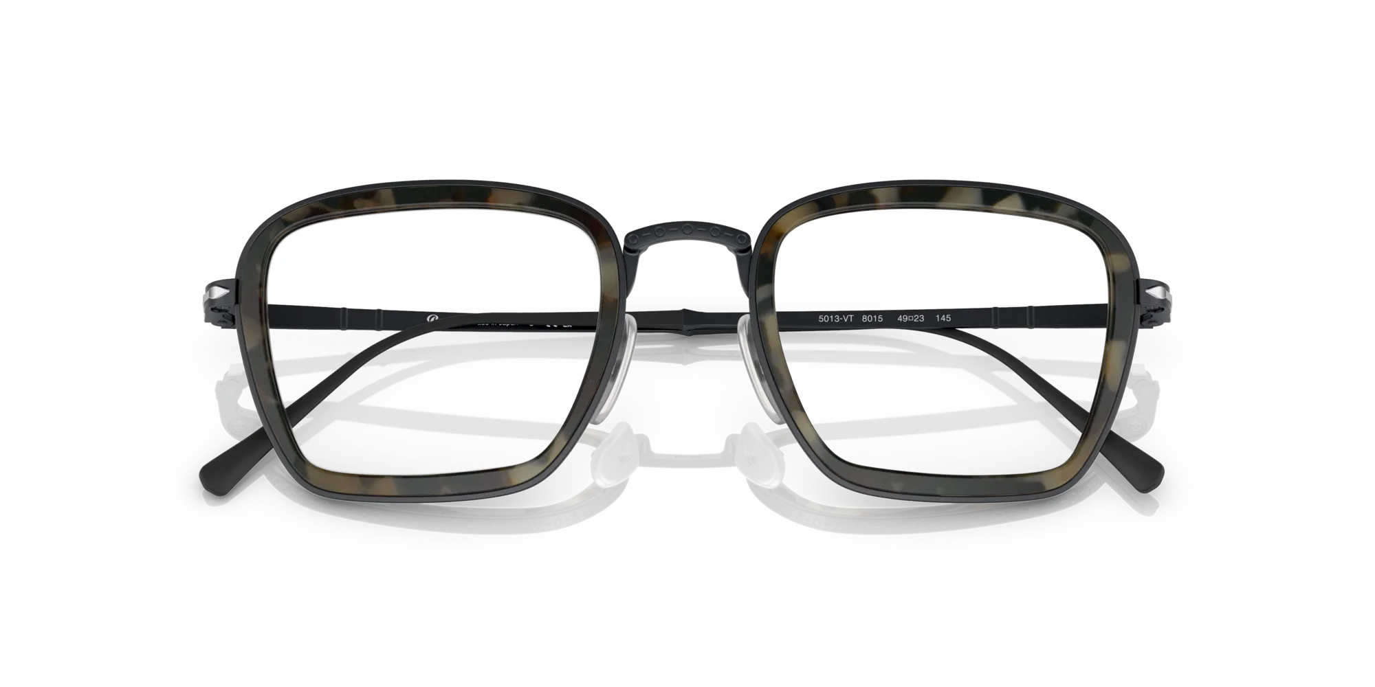 Persol PO5013VT 8015 Montature da vista Titanio Nero Squadrata - immagine 2