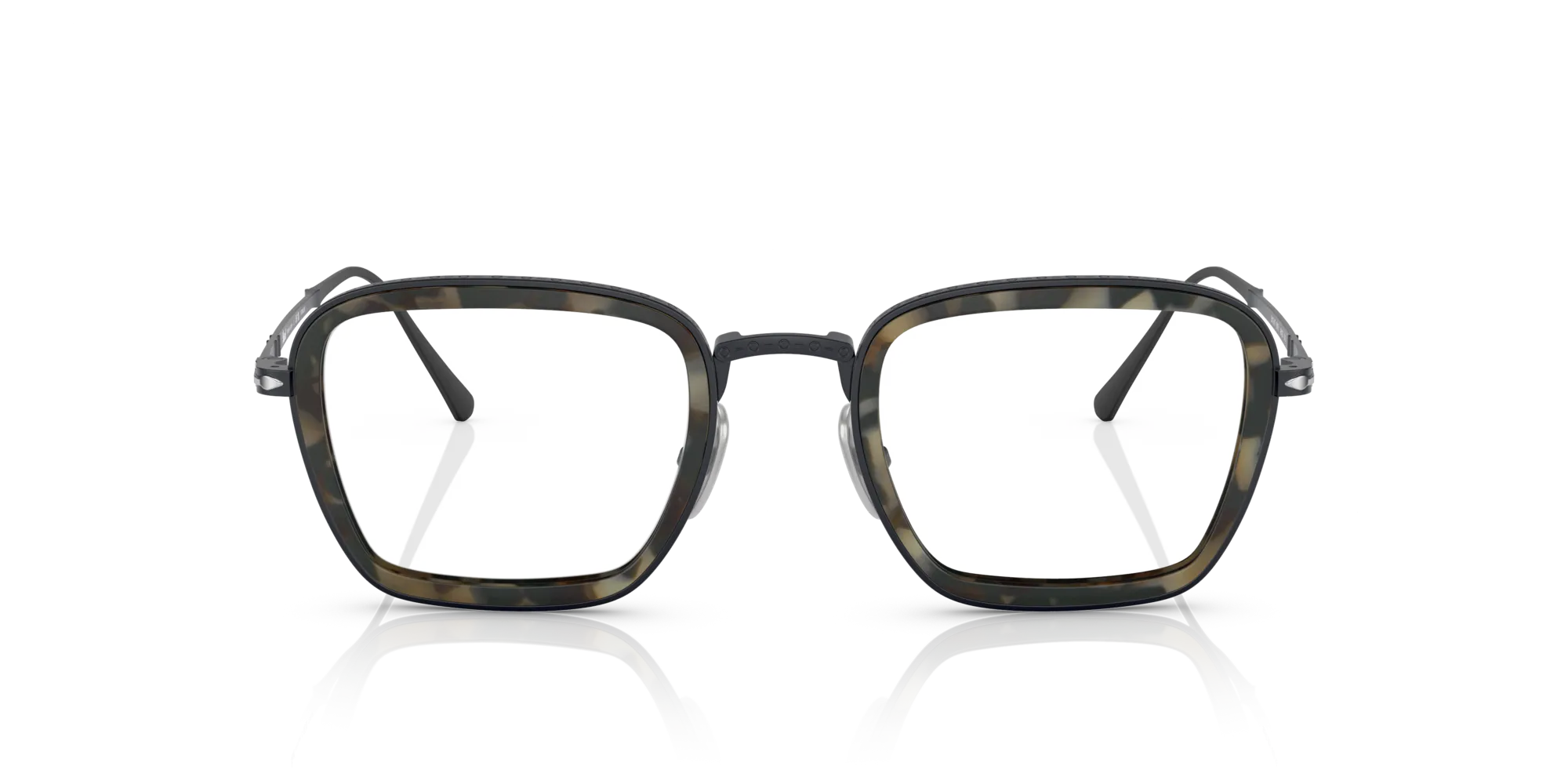 Persol PO5013VT 8015 Montature da vista Titanio Nero Squadrata - immagine 3