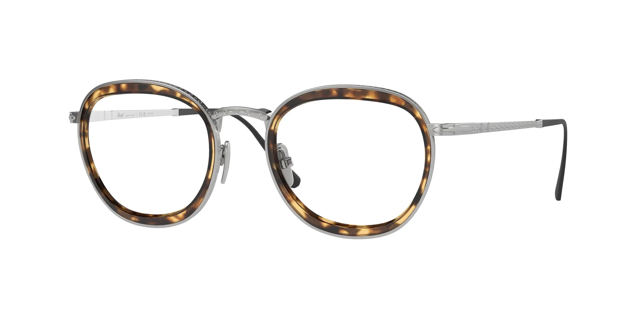 Persol PO5009VT 8014 Montature da vista Titanio Argento Pantos - immagine 1