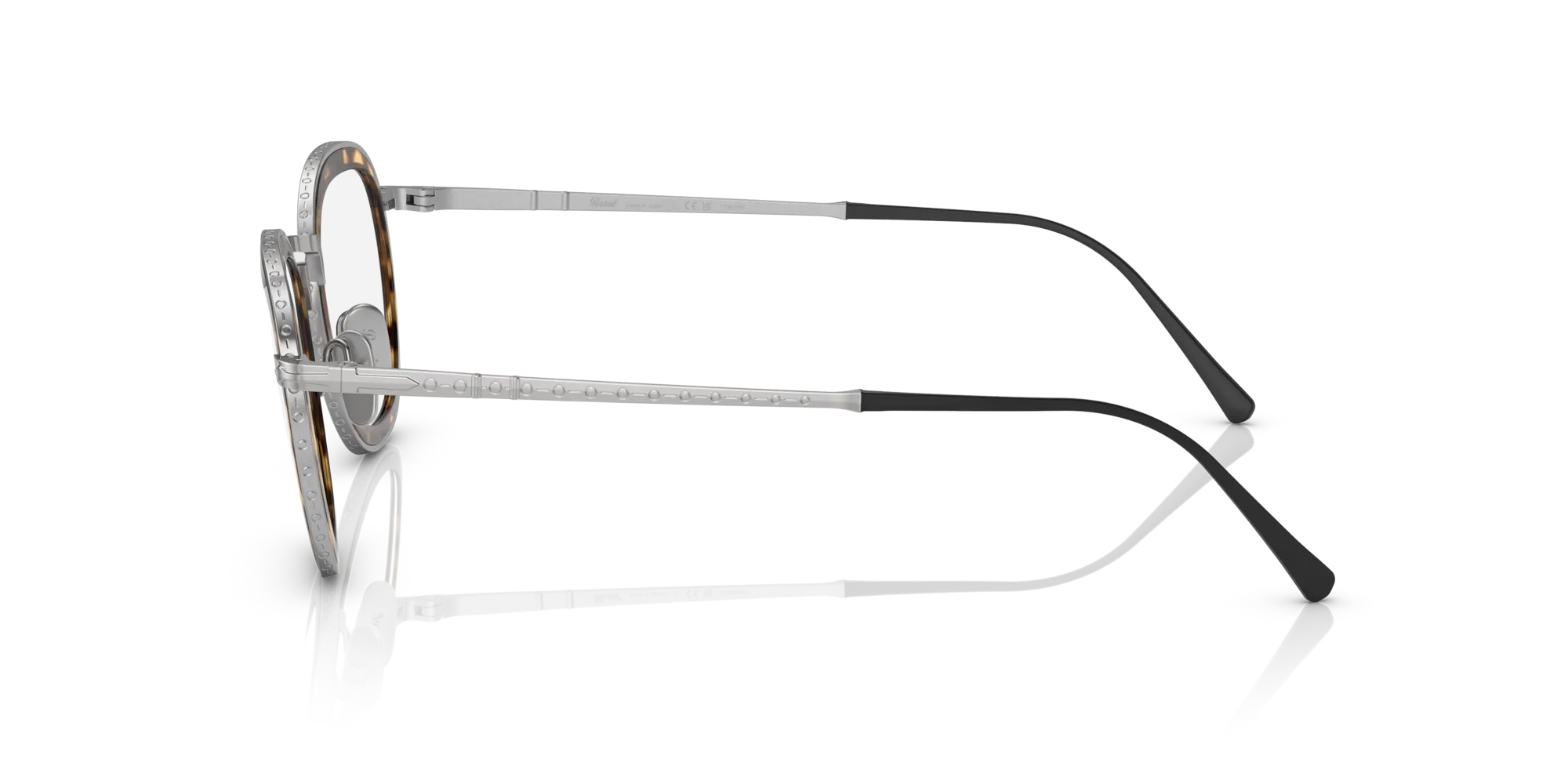 Persol PO5009VT 8014 Montature da vista Titanio Argento Pantos - immagine 4