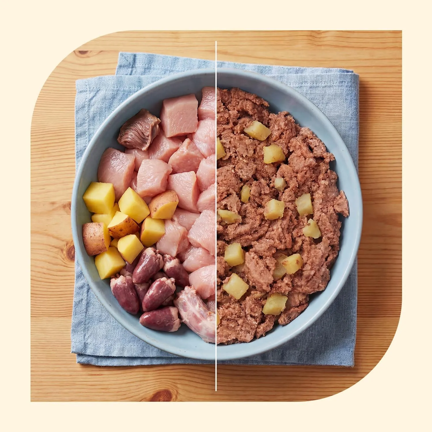 animonda GranCarno Sensitiv Adult cibo per cani, alimento umido per cani adulti, puro tacchino + patate, 6 x 400 g - immagine 2