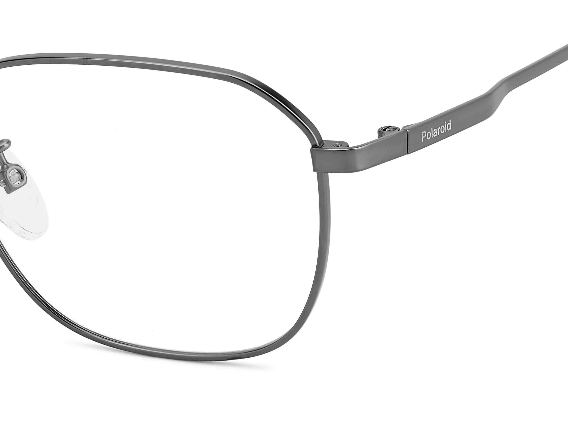Polaroid PLD D454/G R80 Montature da vista Metallo Rutenio scuro opaco Squadrata - immagine 4