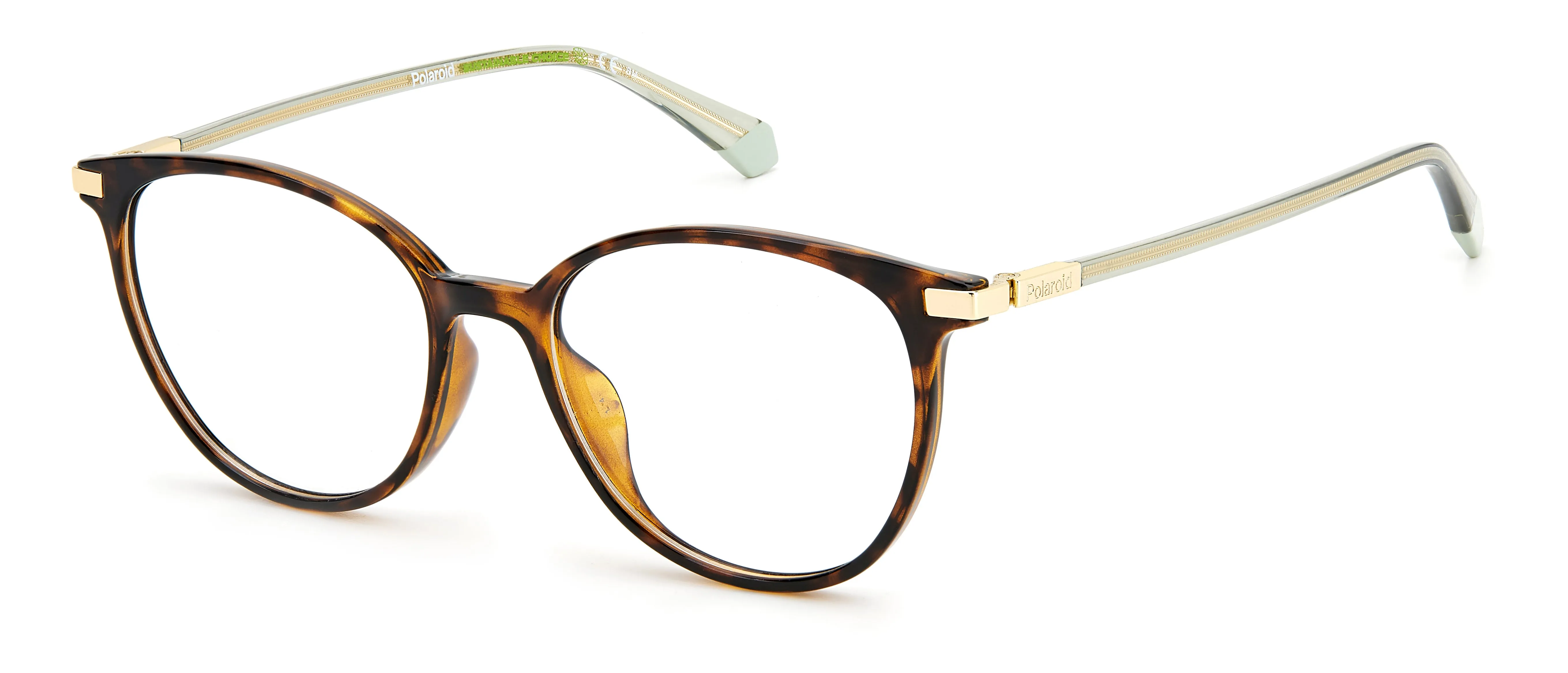 Polaroid PLD D459/G 086 Montature da vista Plastica Havana Cat Eye - immagine 1
