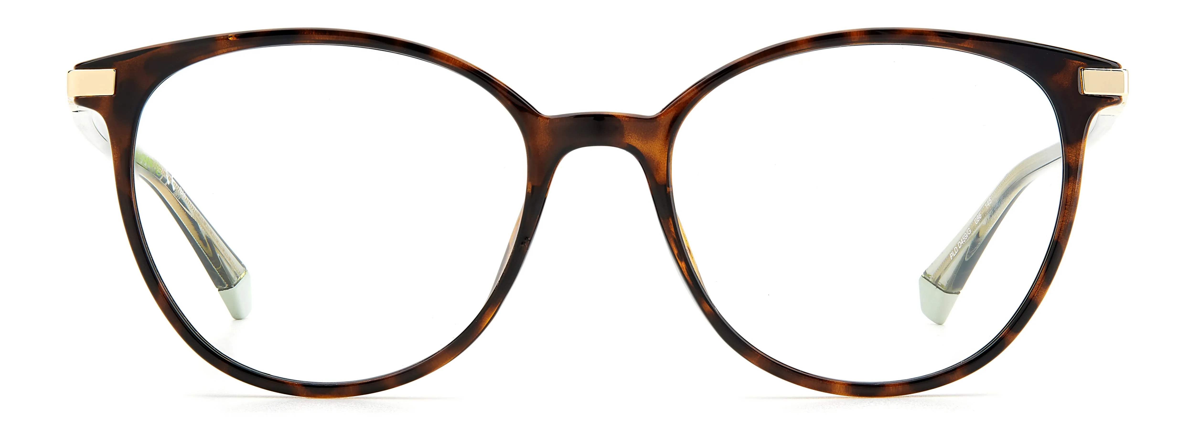 Polaroid PLD D459/G 086 Montature da vista Plastica Havana Cat Eye - immagine 2
