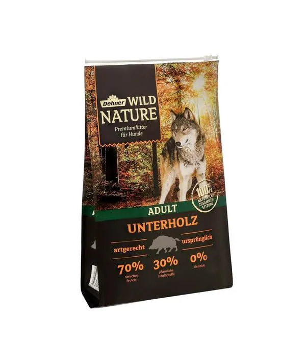 Dehner Wild Nature Cani crocchette sotto Legno Adult, Cinghiale - immagine 4