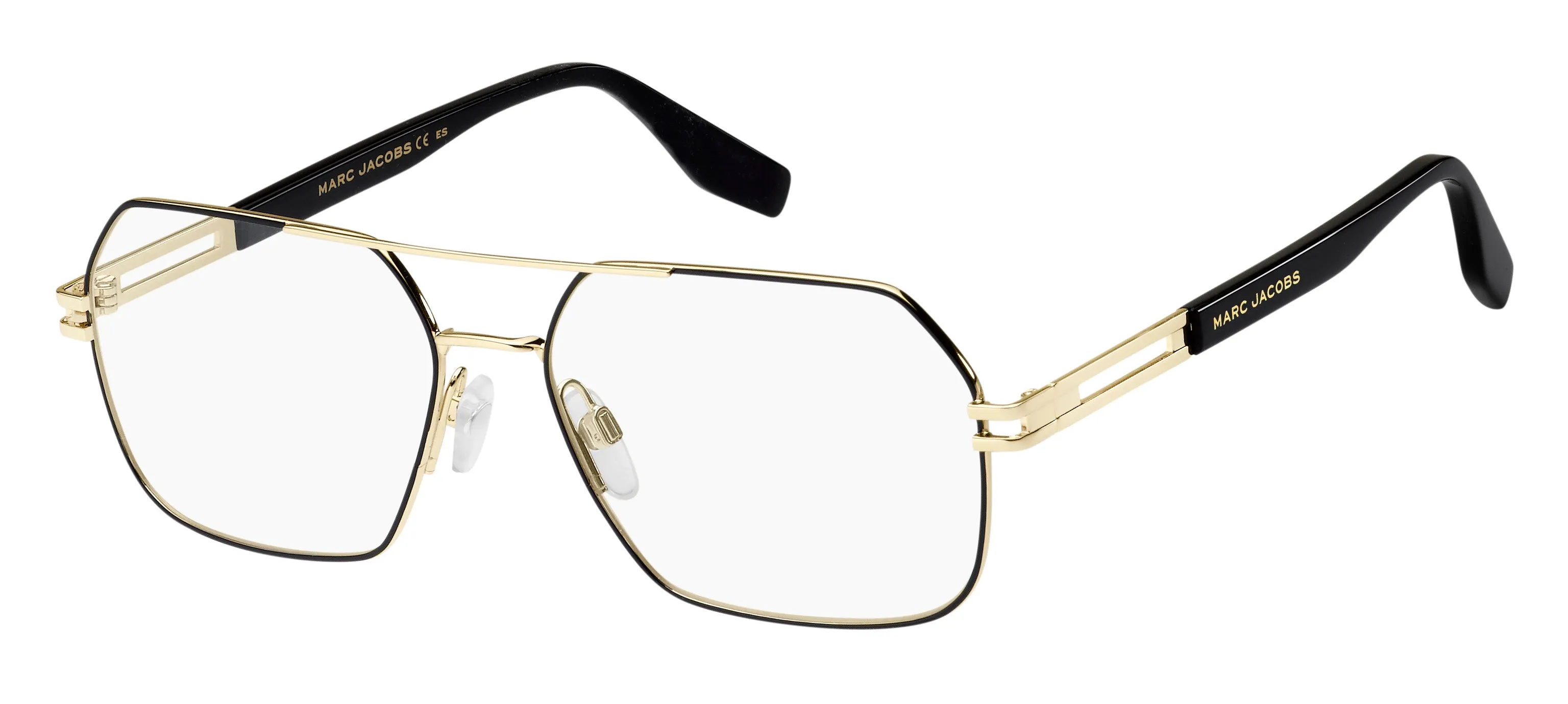Marc Jacobs MARC 602 RHL Montature da vista Metallo Nero/Oro Squadrata - immagine 1