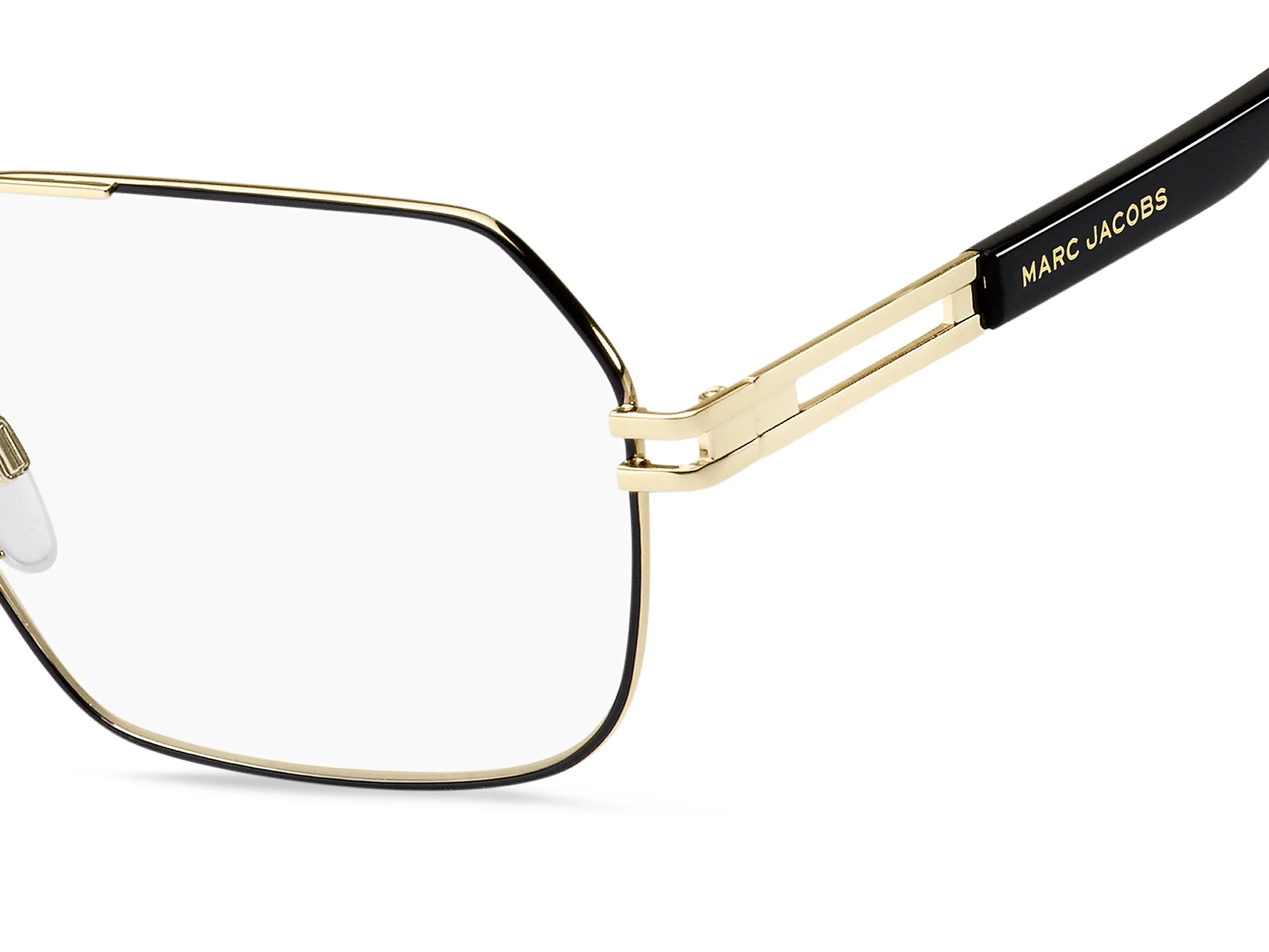 Marc Jacobs MARC 602 RHL Montature da vista Metallo Nero/Oro Squadrata - immagine 3
