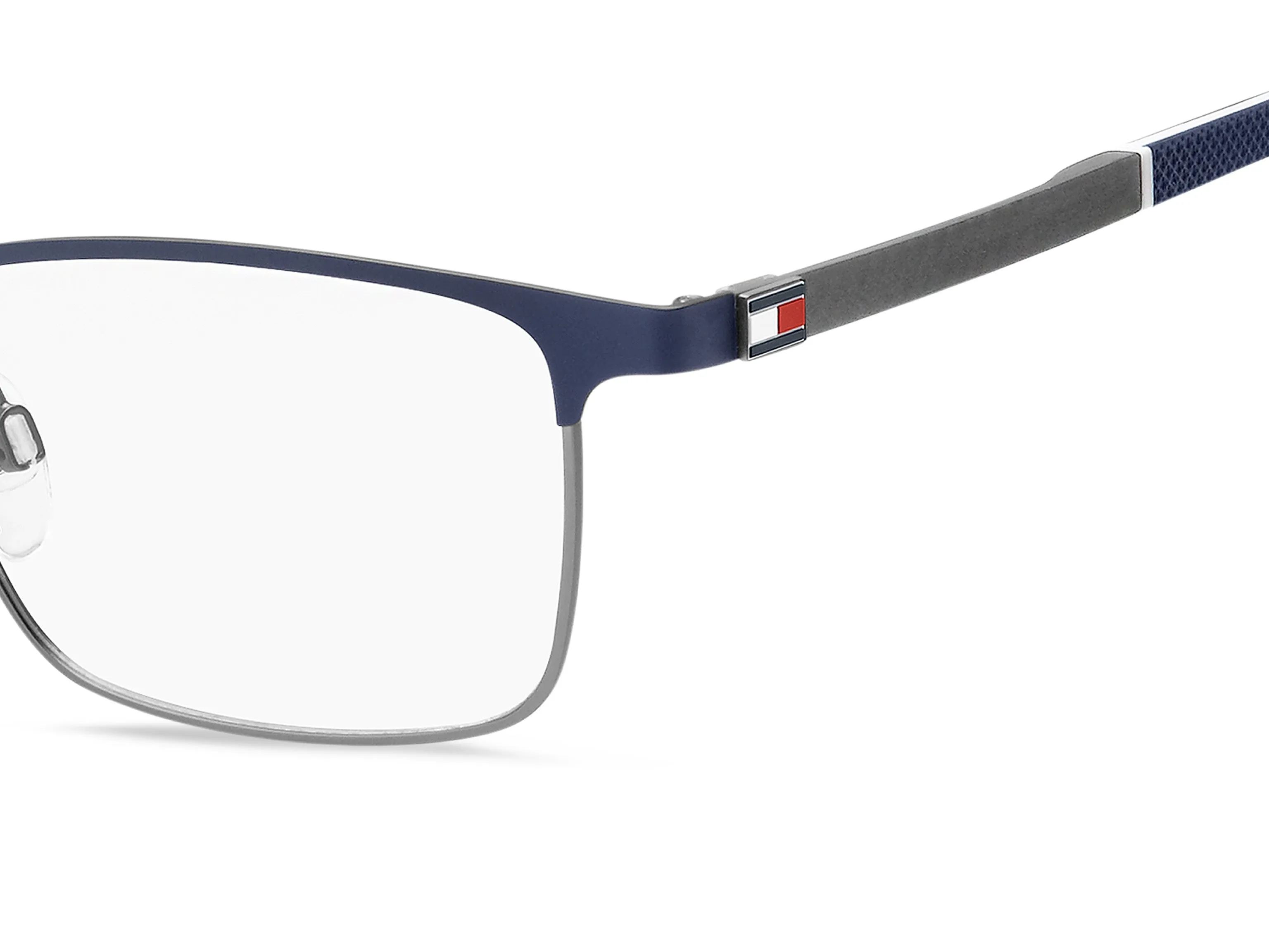 Tommy Hilfiger TH 1919 FLL Montature da vista Acciaio Blu / opaco Squadrata - immagine 3