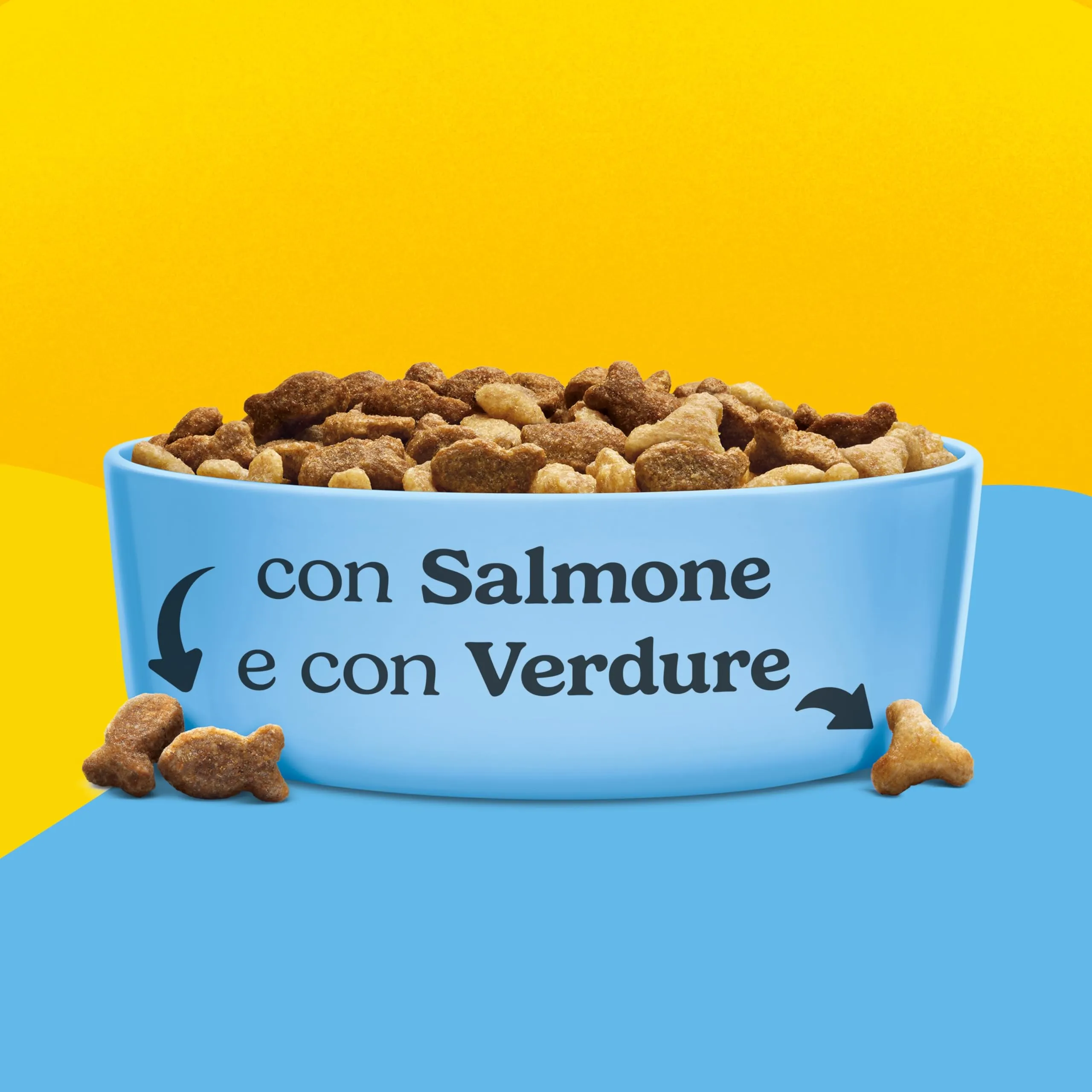PURINA FRISKIES Adult con Salmone e con Verdure in confezione di cartone in 20 Scatole da 400g - immagine 3