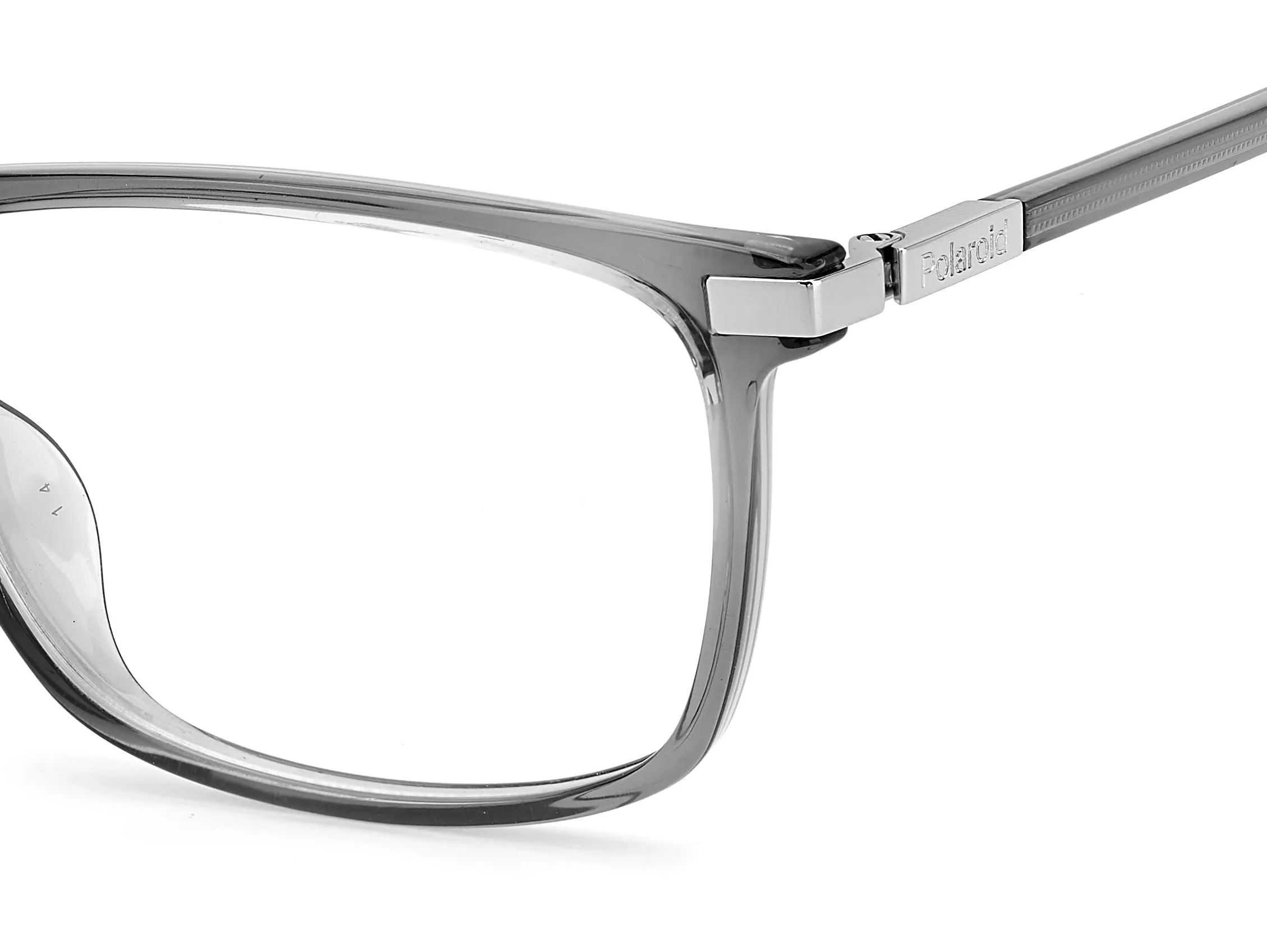 Polaroid PLD D458/G KB7 Montature da vista Plastica Grigio Squadrata - immagine 4