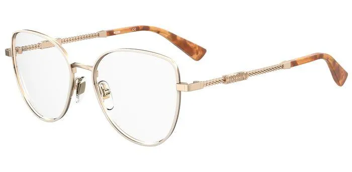 Moschino MOS601 IJS Montature da vista outlet Acciaio Oro / Avorio Cat Eye - immagine 1