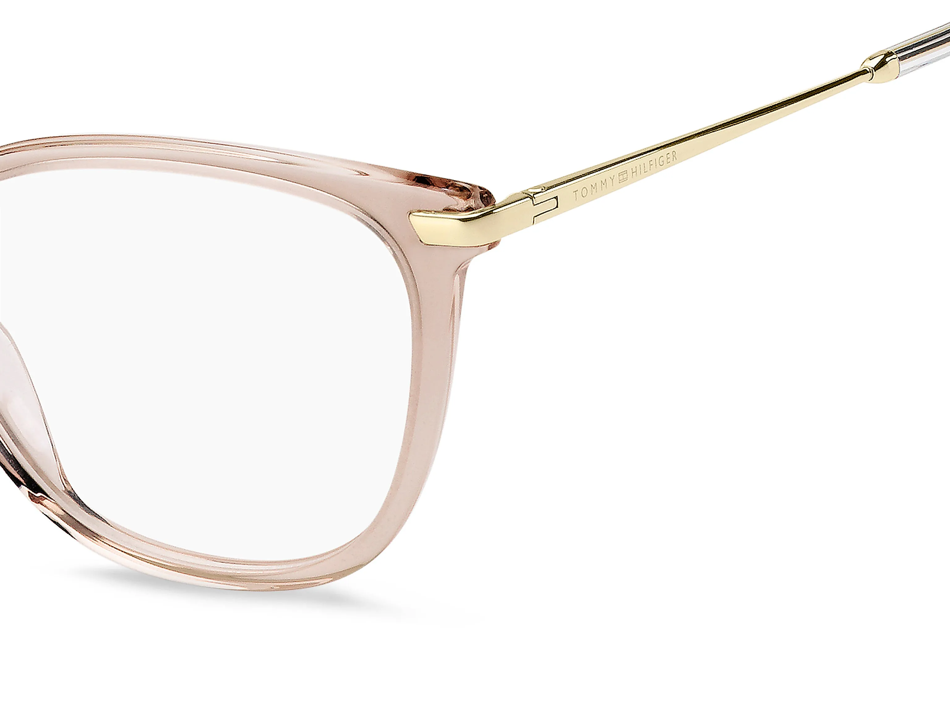 Tommy Hilfiger TH 1881 FWM Montature da vista Acetato Nude Cat Eye - immagine 3