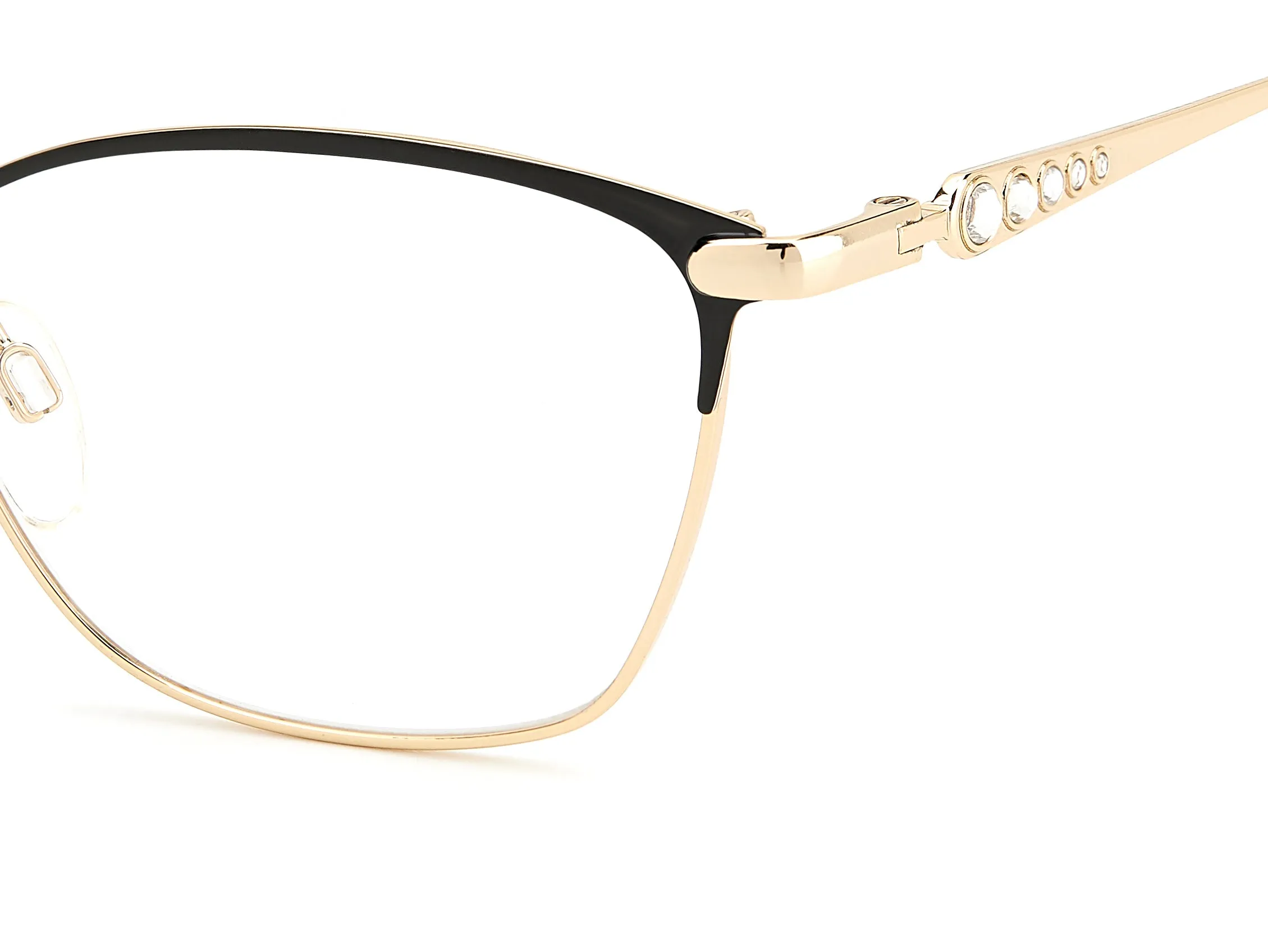 Pierre Cardin P.C. 8872 2M2 Montature da vista Acciaio Nero/Oro Cat Eye - immagine 3