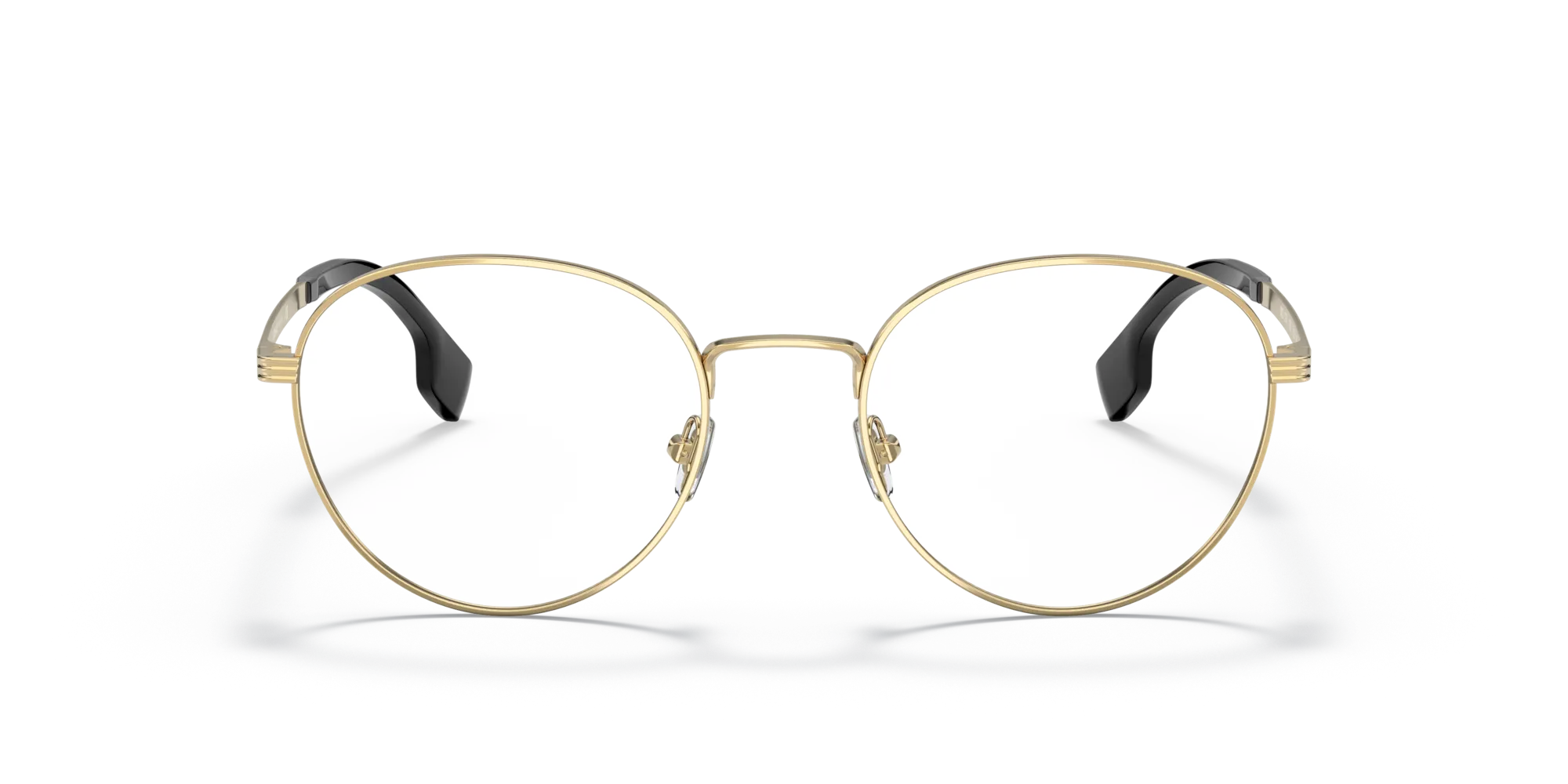 Versace VE1279 1002 Montature da vista Acciaio Oro Trasparente Pantos Normale - immagine 3