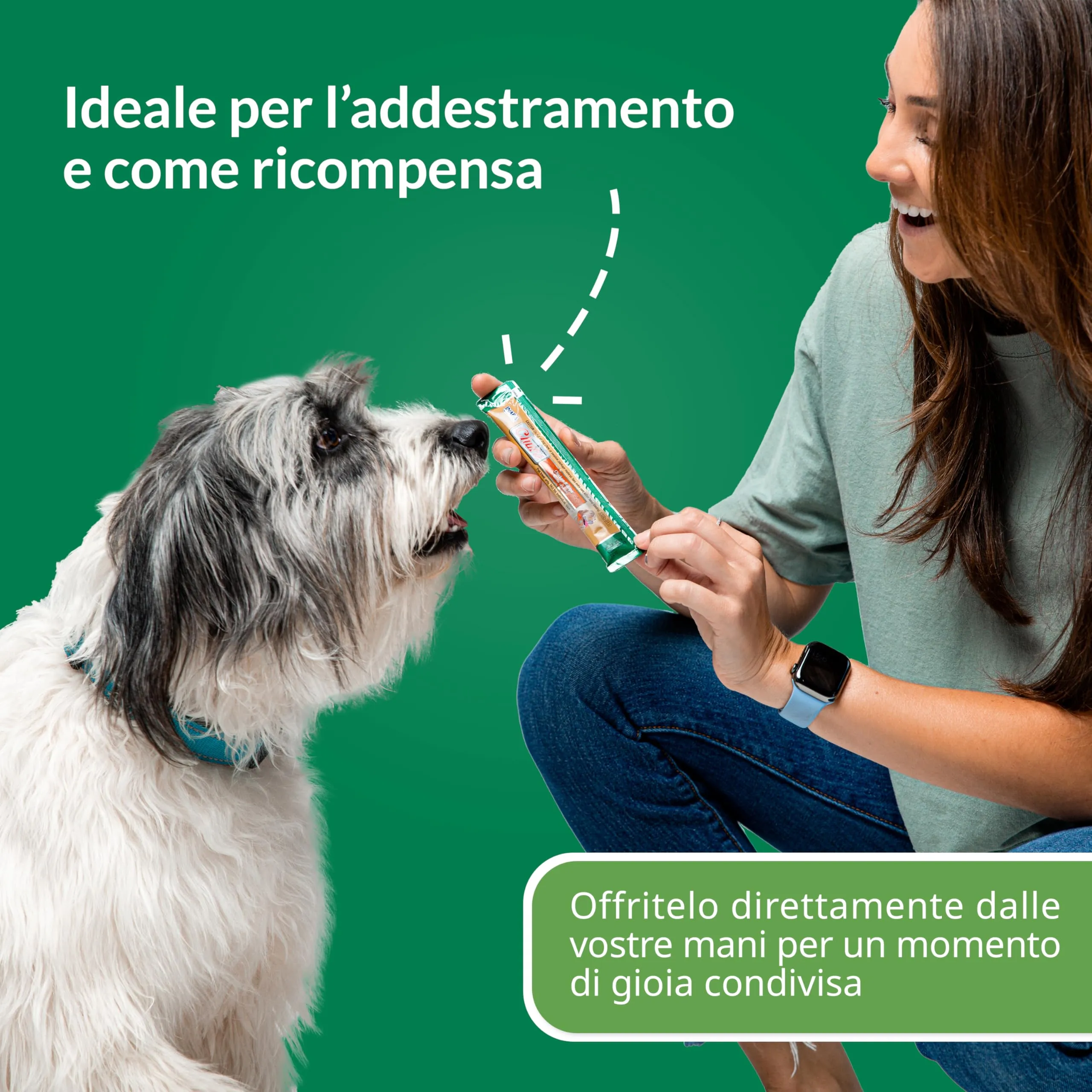 INABA Churu Snack per Cani Cremoso al Pollo e Salmone - 1 Pack (4 Stick x 16gr) - Premietti Cane Ipocalorici, Morbidi e Deliziosi - Cibo per Cani Senza Conservanti o Coloranti Artificiali, Grain-Free - immagine 4