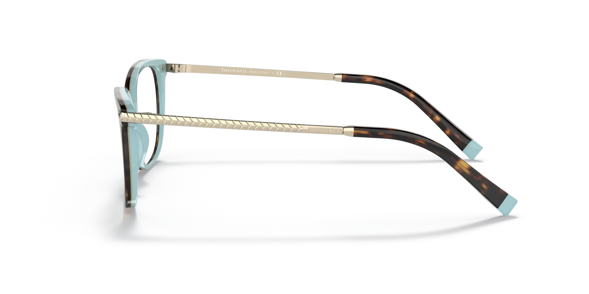 Tiffany TF2221 8134 Montature da vista Acetato Marrone Squadrata Normale - immagine 4
