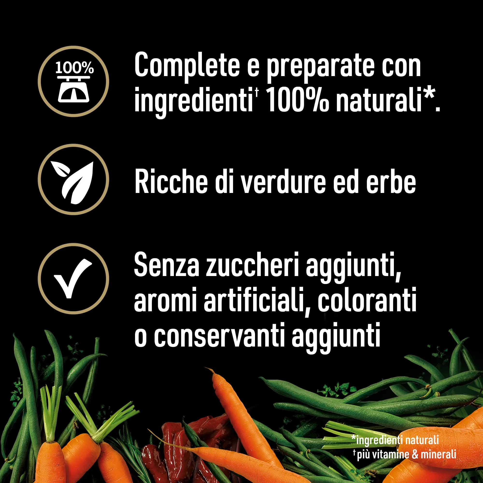 Cesar Natural Goodness Cibo Umido per Cani al Gusto Manzo e Verdure, Ingredienti Naturali, 6 Lattine da 400 g, Totale 2.400g - immagine 4
