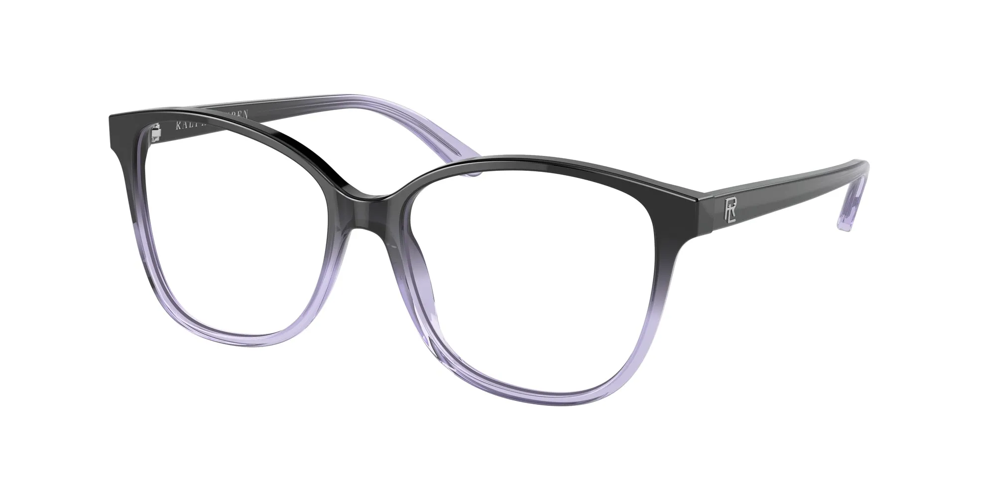 Ralph Lauren RL6222 6021 Montature da vista Acetato Nero Trasparente Cat Eye Normale - immagine 1