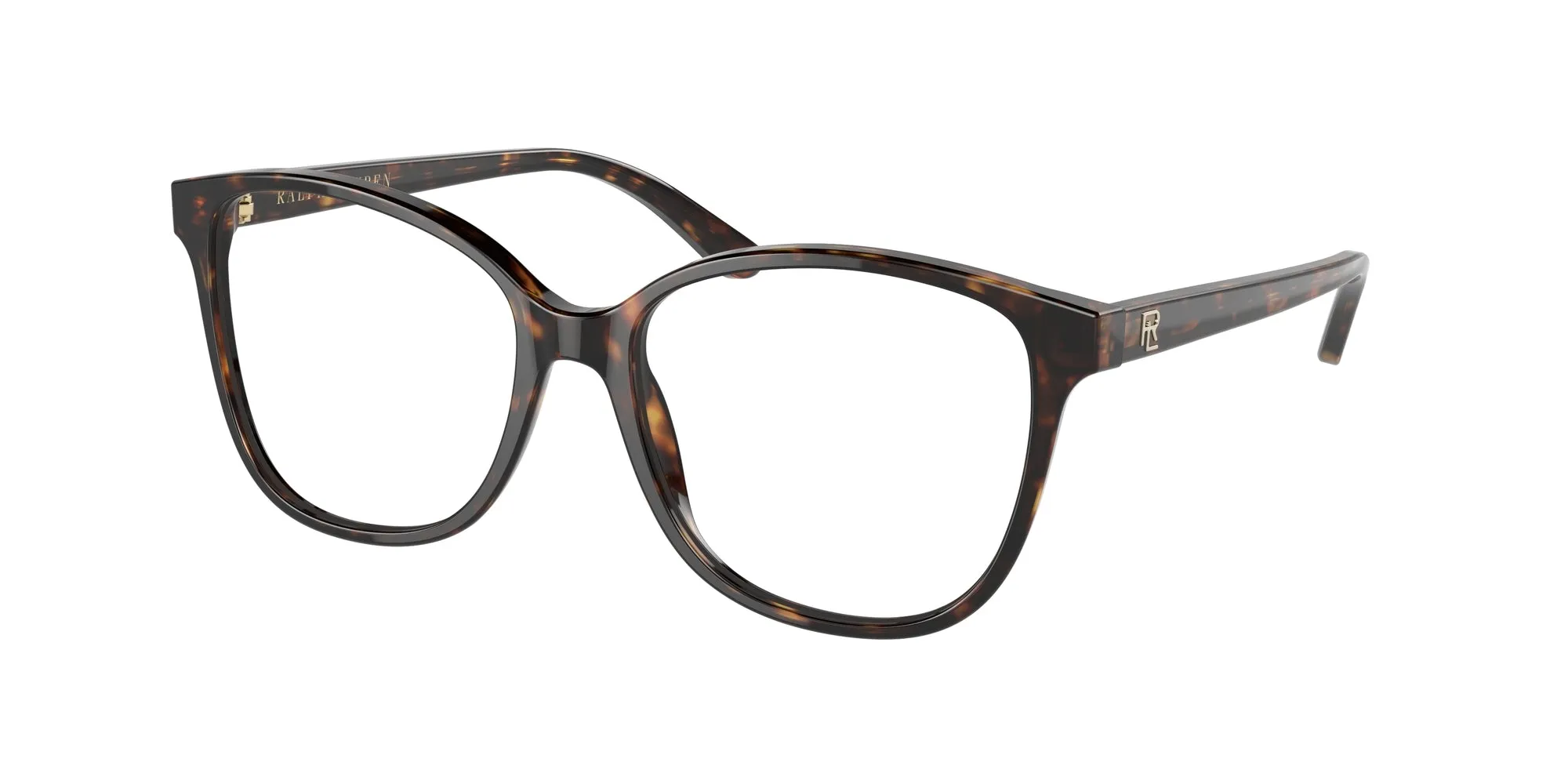 Ralph Lauren RL6222 5003 Montature da vista Acetato Tartaruga Trasparente Cat Eye Normale - immagine 1