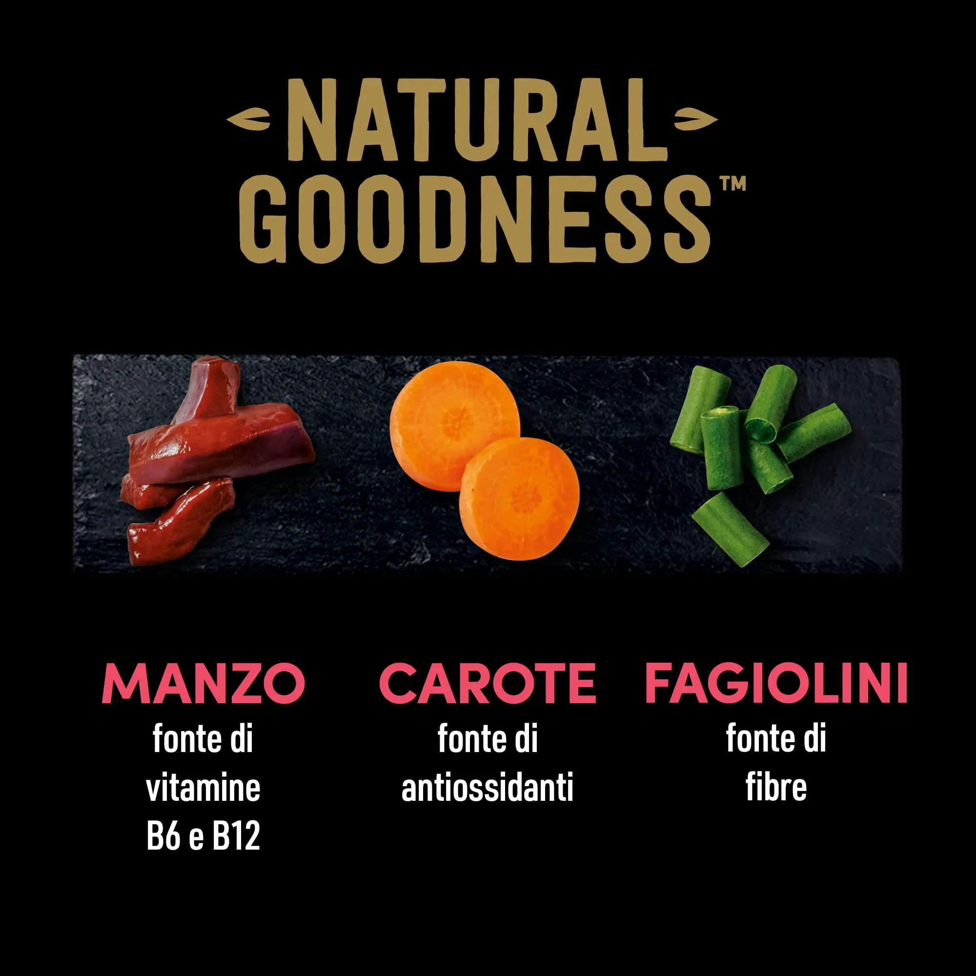 Cesar Natural Goodness Cibo Umido per Cani al Gusto di Pollo, Manzo e Agnello, 12 Lattine da 400 g, Totale 4.8 kg - immagine 5