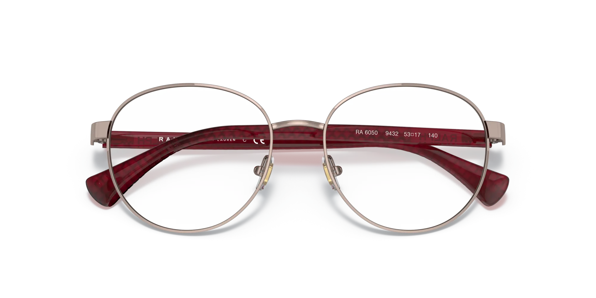 Ralph Lauren RA6050 9432 Montature da vista Metallo Oro Rotonda Normale - immagine 2