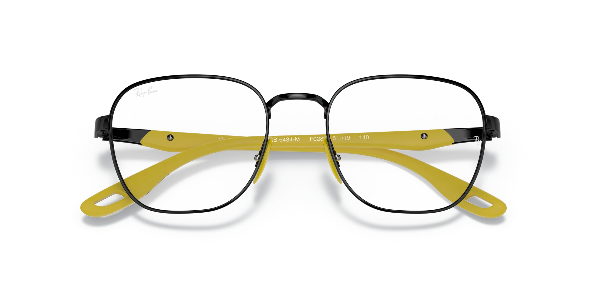 Ray - Ban RX6484M F028 Montature da vista Metallo Nero Squadrata - immagine 2