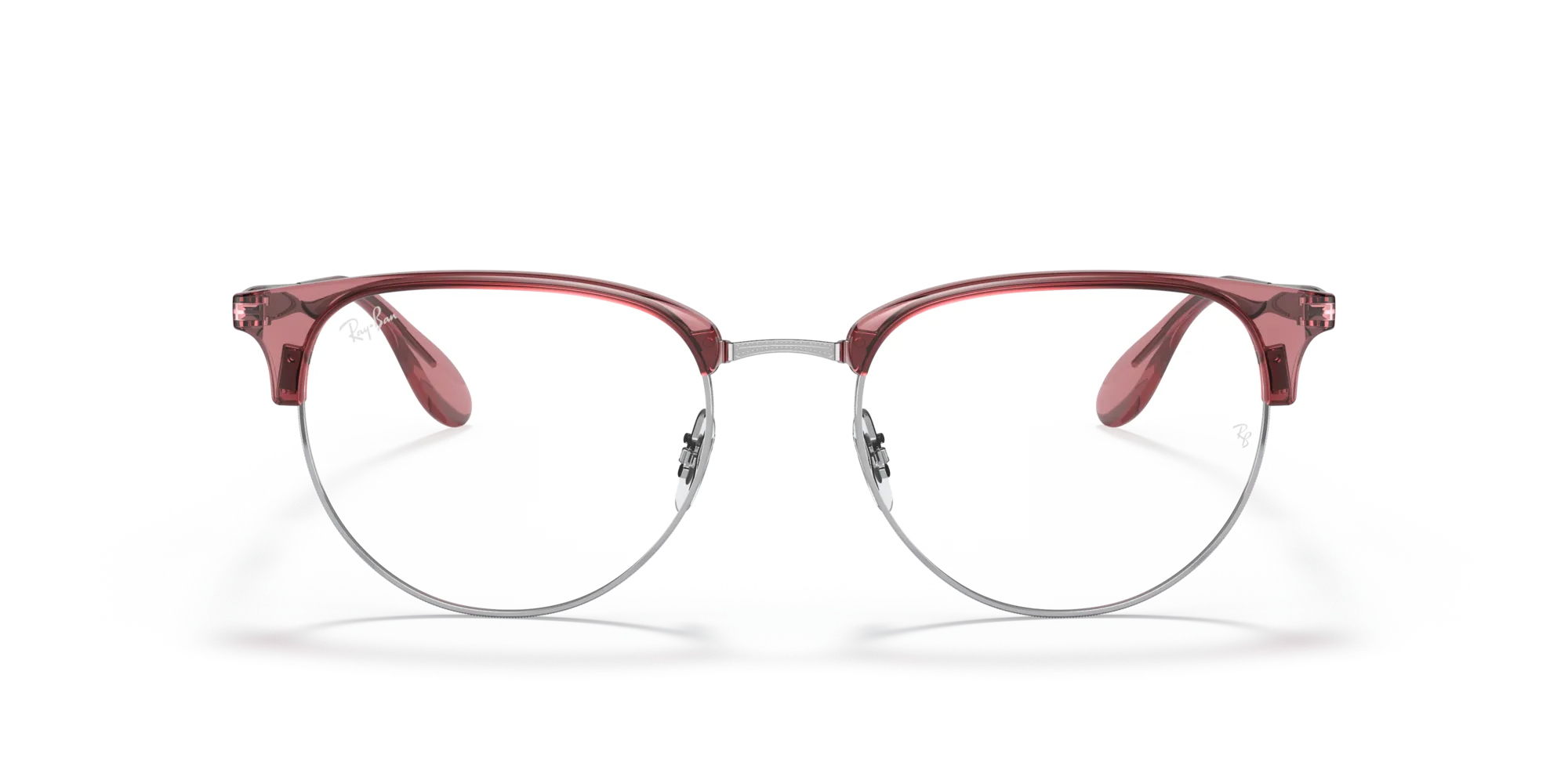 Ray - Ban RX6396 3131 Montature da vista Metallo Rosso Pantos - immagine 3