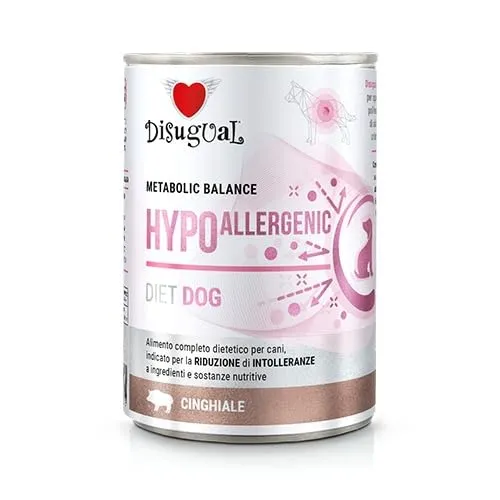 Dissugual Cibo umido per cani Ipoallergenico 6 x 400 g - immagine 1