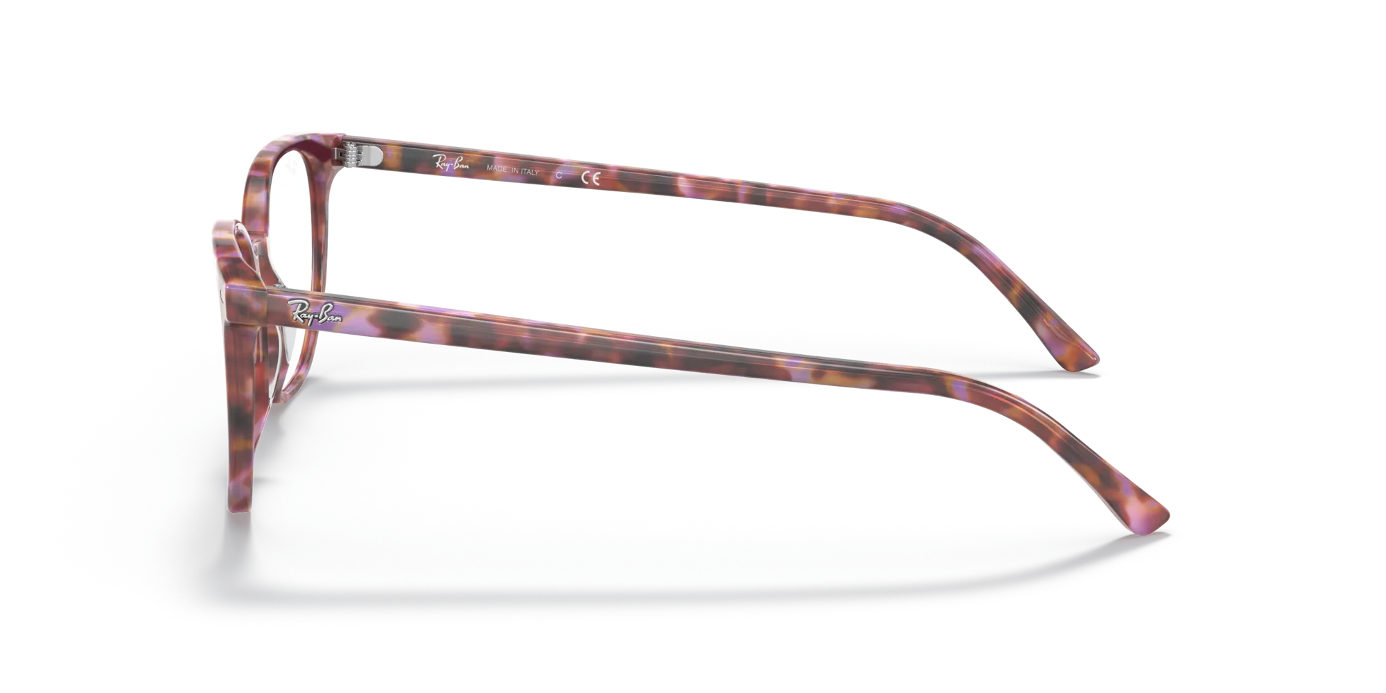 Ray - Ban RX5397 ELLIOT 8175 Montature da vista Acetato Marrone Trasparente Geometrica Normale - immagine 4