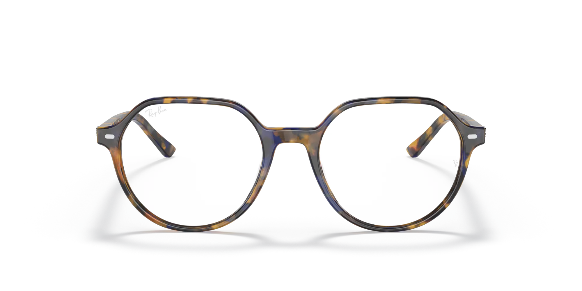 Ray - Ban RX5395 THALIA 8174 Montature da vista Acetato Tartaruga Trasparente Rotonda Normale - immagine 3