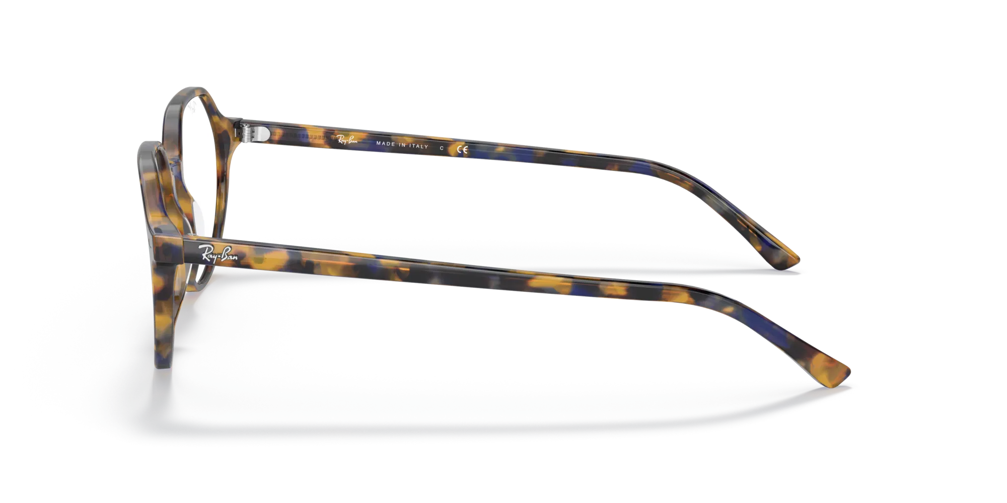 Ray - Ban RX5395 THALIA 8174 Montature da vista Acetato Tartaruga Trasparente Rotonda Normale - immagine 4