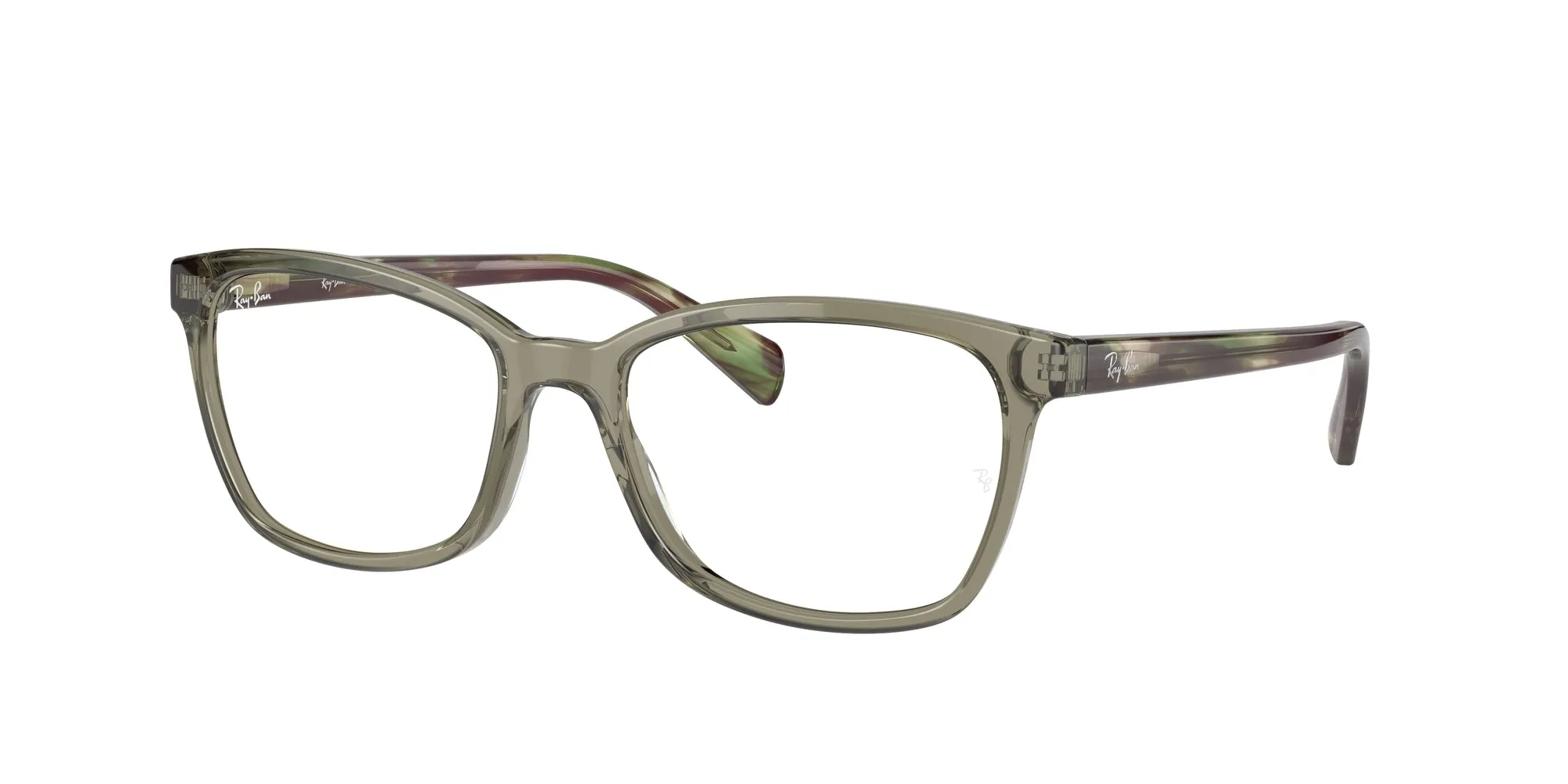 Ray - Ban RX5362 8178 Montature da vista Acetato Verde Trasparente Farfalla Normale - immagine 1