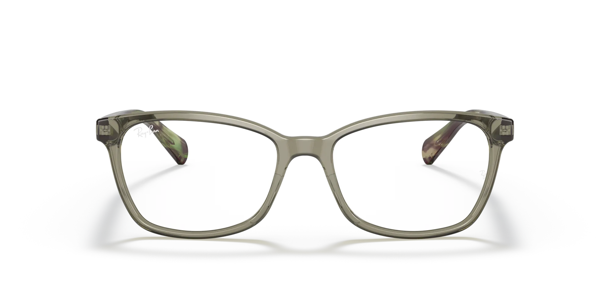 Ray - Ban RX5362 8178 Montature da vista Acetato Verde Trasparente Farfalla Normale - immagine 3