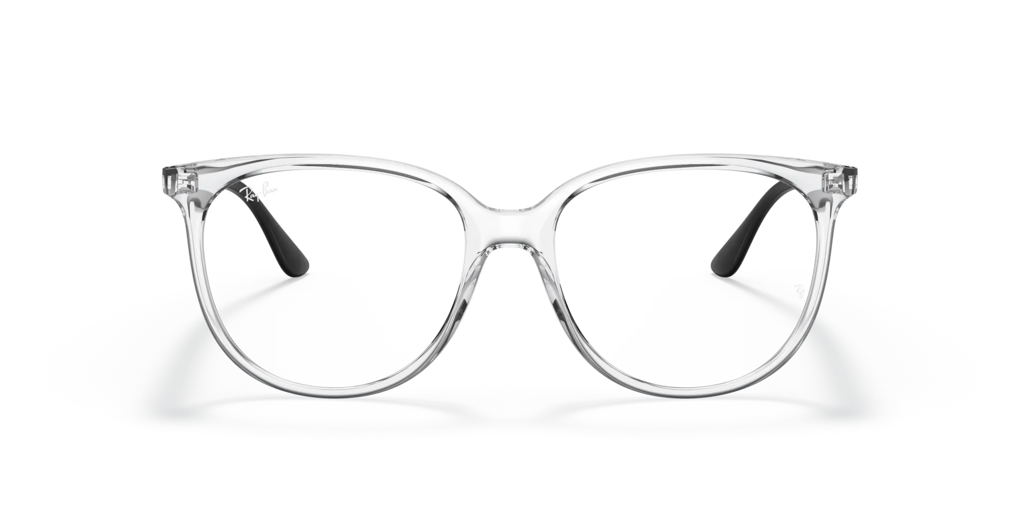 Ray - Ban RX4378V 5943 Montature da vista Iniettato Trasparente Trasparente Squadrata Normale - immagine 3
