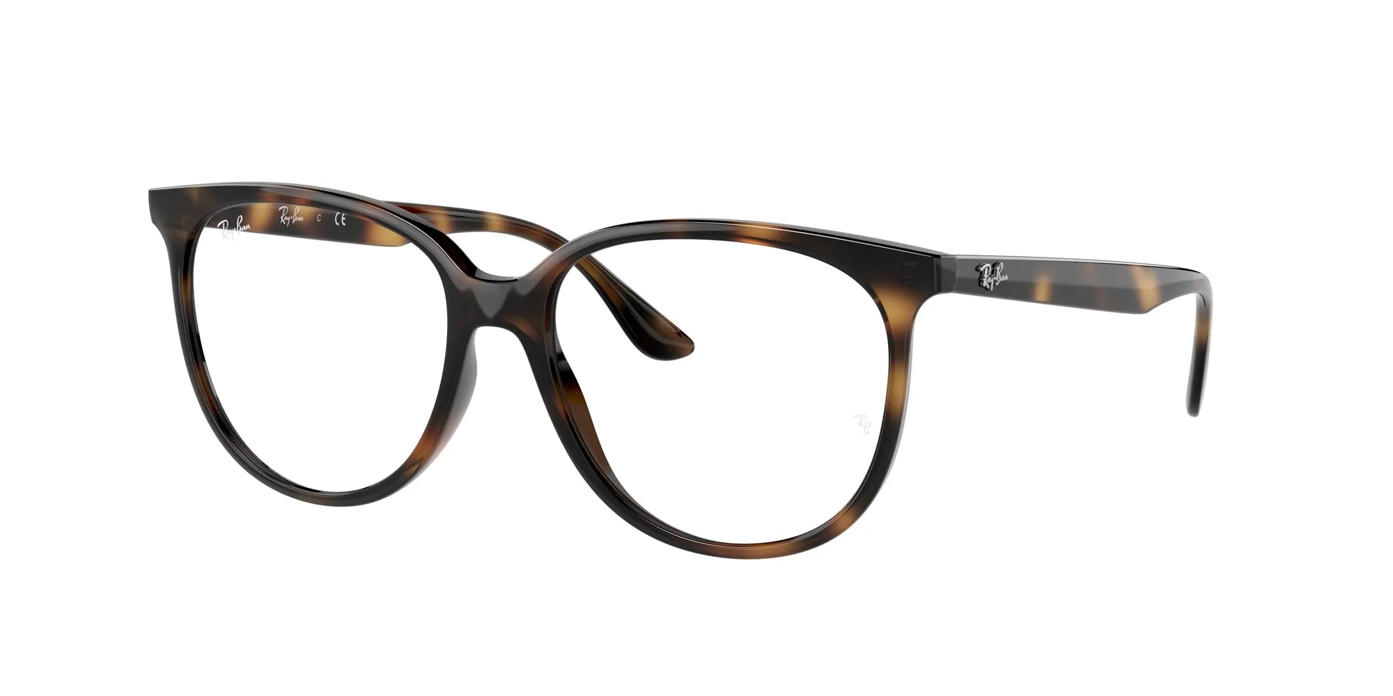 Ray - Ban RX4378V 2012 Montature da vista Iniettato Tartaruga Trasparente Squadrata Normale - immagine 1